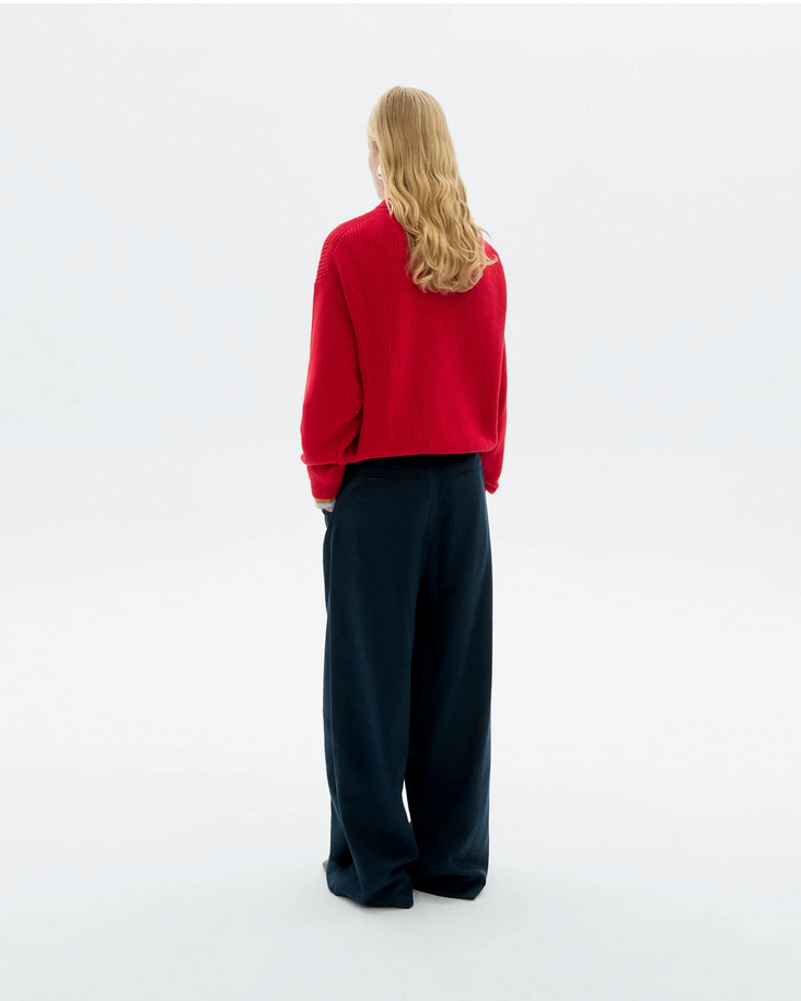 Carmen Knitted Sweater Red