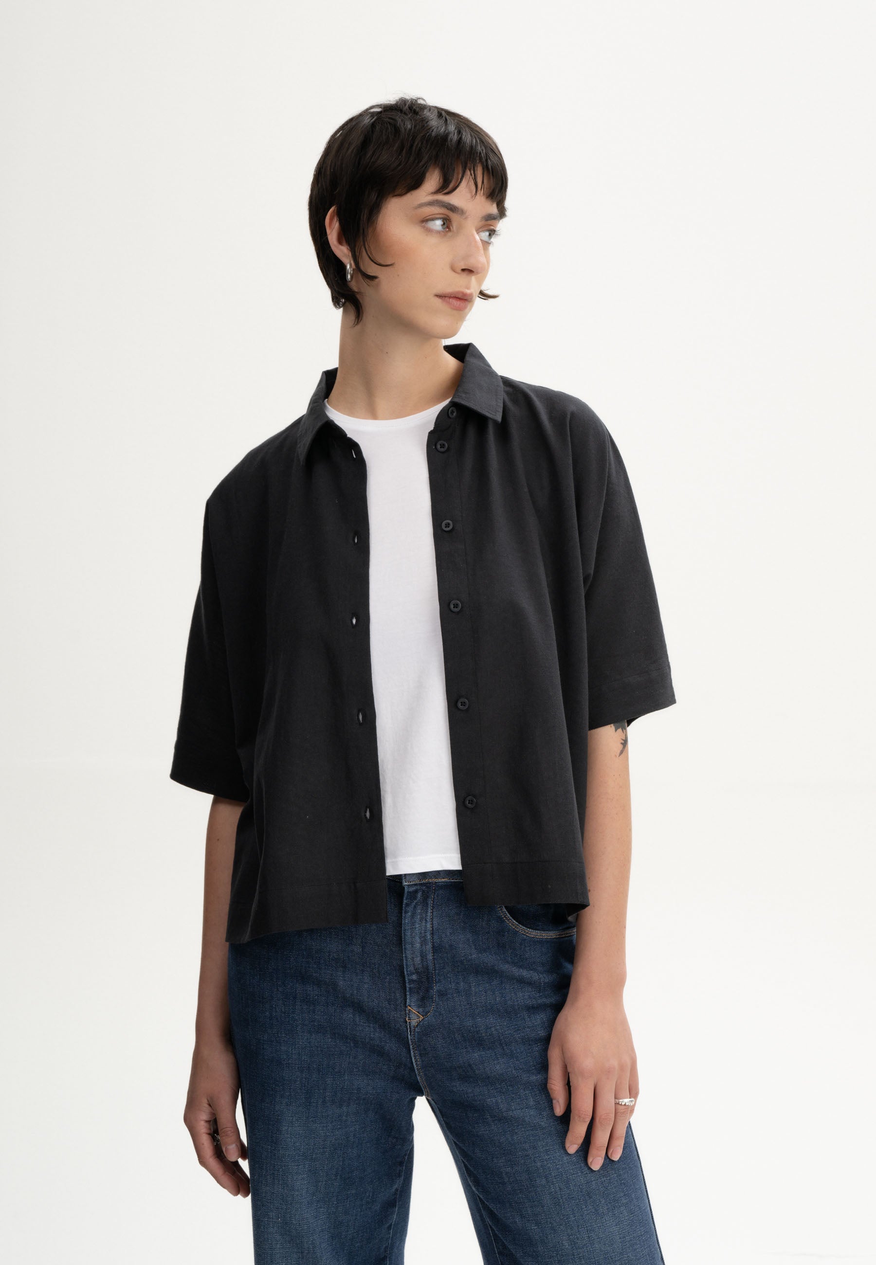 Rinara Charcoal Black