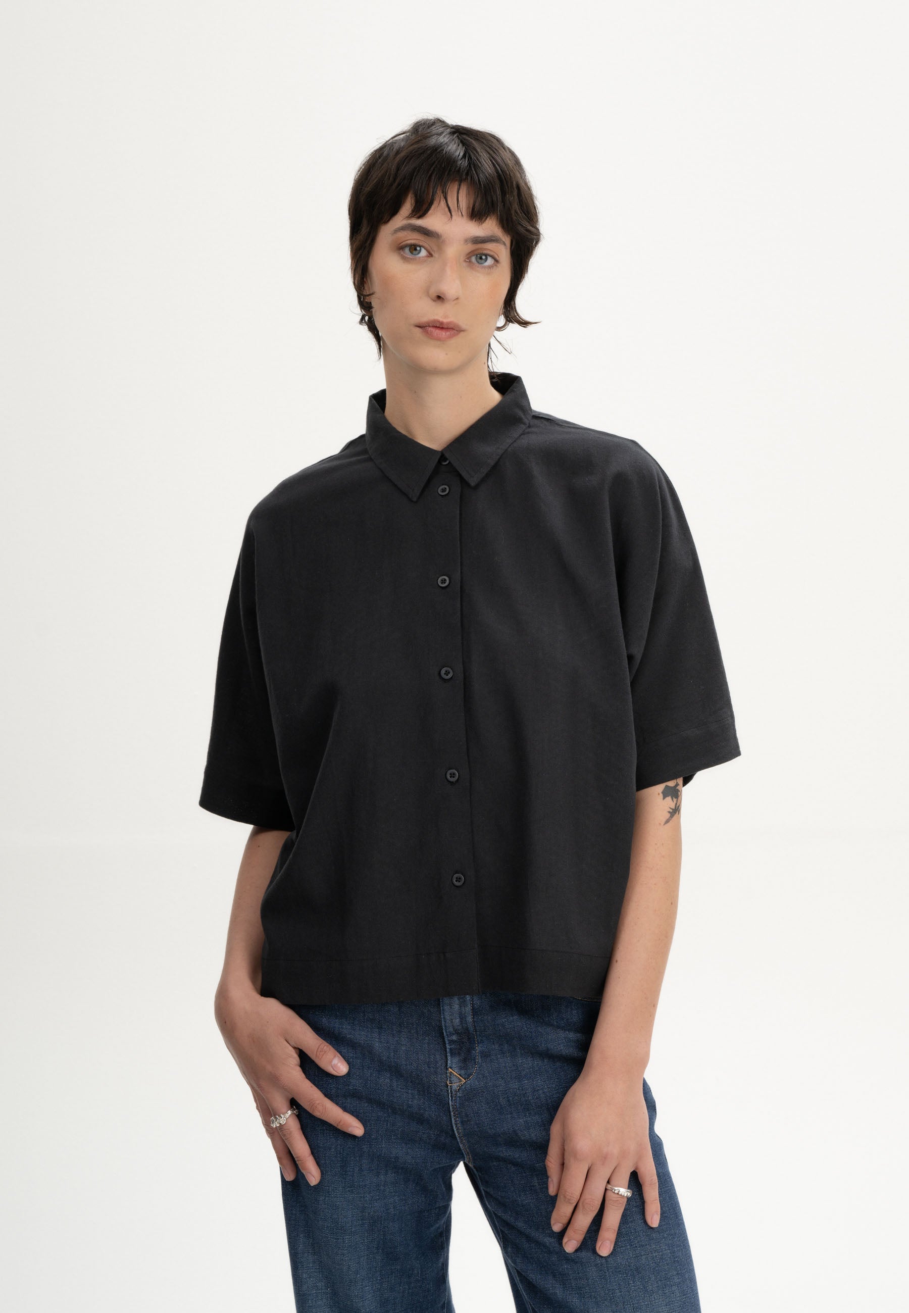 Rinara Charcoal Black
