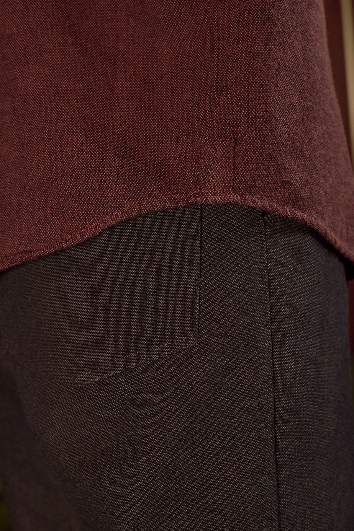 Simon Eco Flannel Shirt Brick