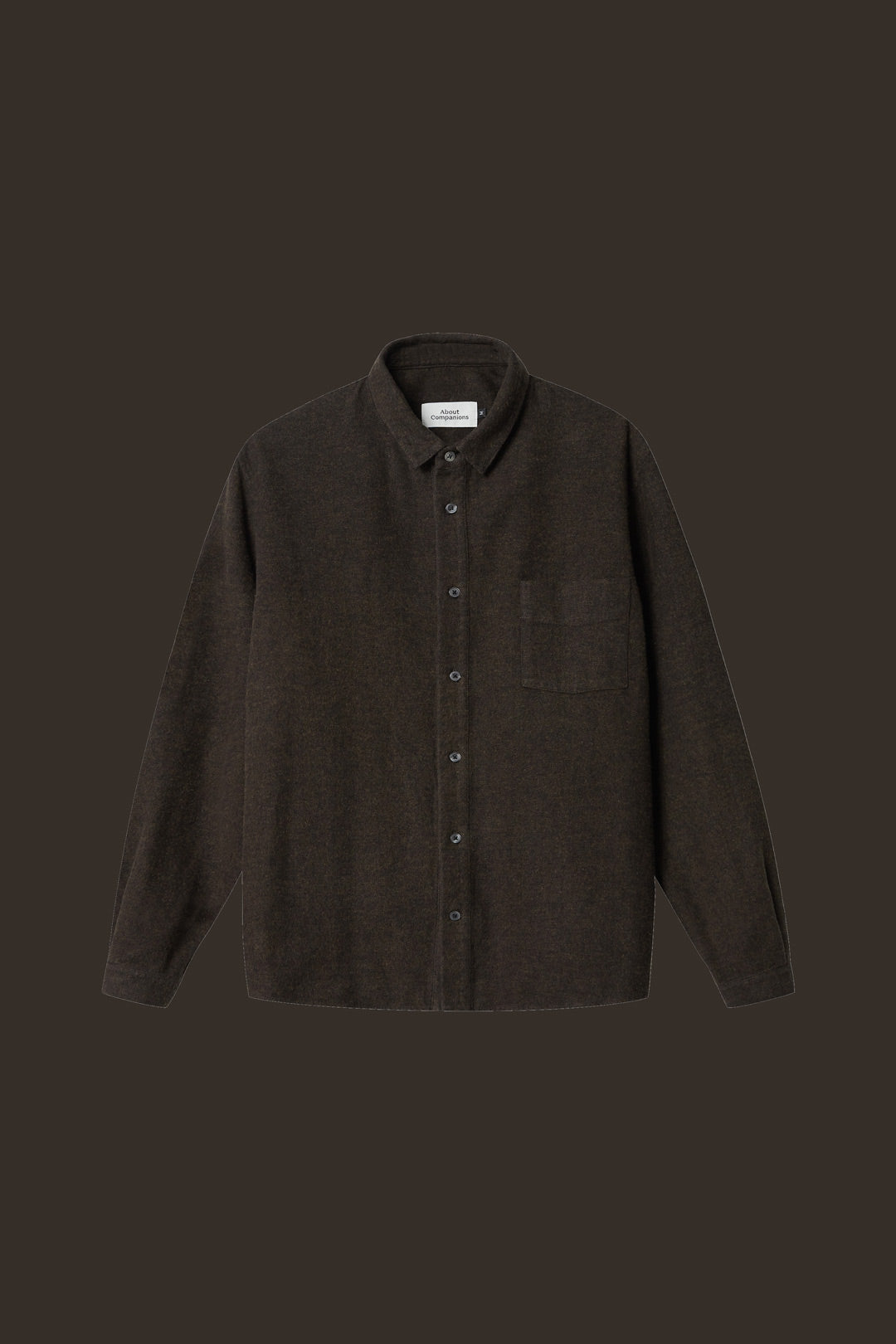Simon Flannel Shirt Brown - ABOUT COMPANIONS