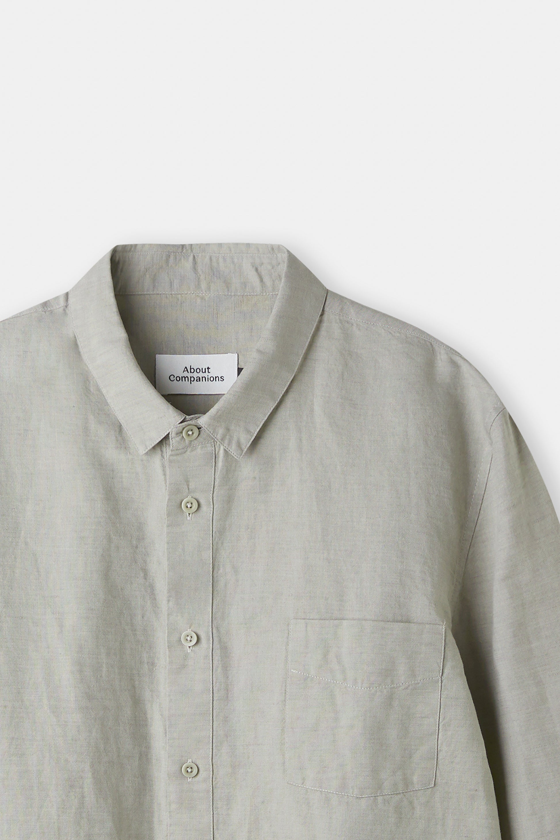 Simon Linen & Organic Cotton Shirt Reed