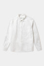 Simon Linen & Organic Cotton Shirt White