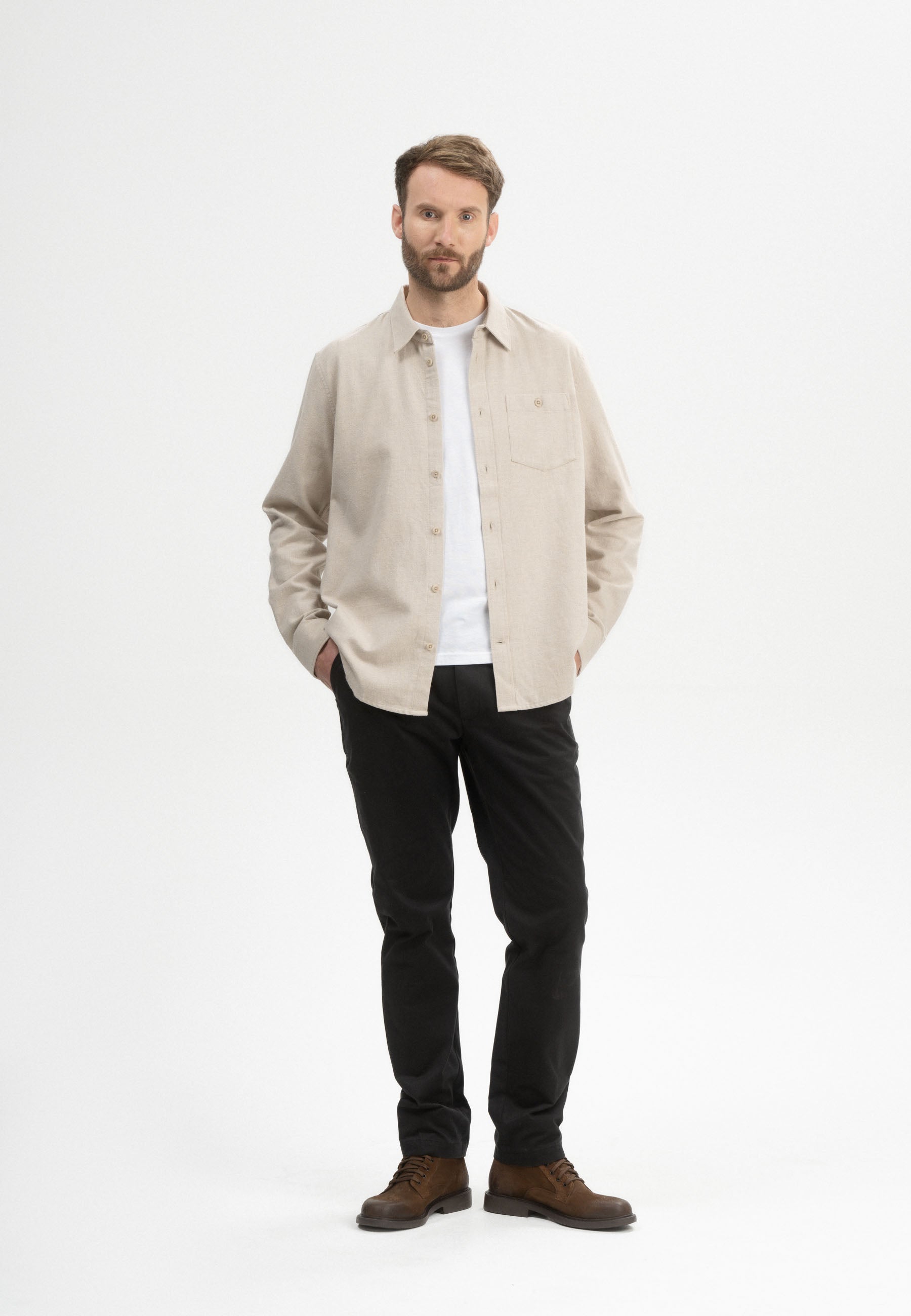 Flannel Shirt Sahel Birch Blend