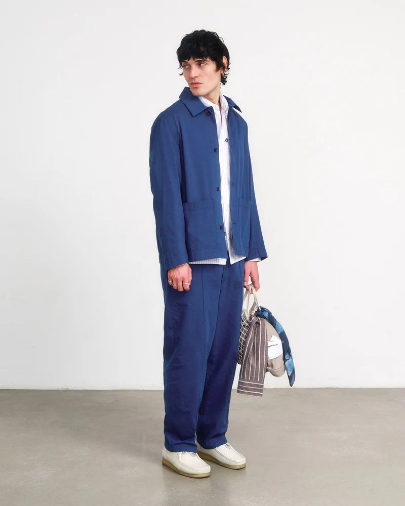 Light Overjacket Ocean Blue Organic Cotton