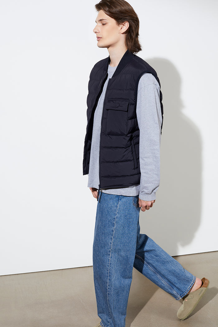 Vest Dothan Stretch Navy - LANGERCHEN