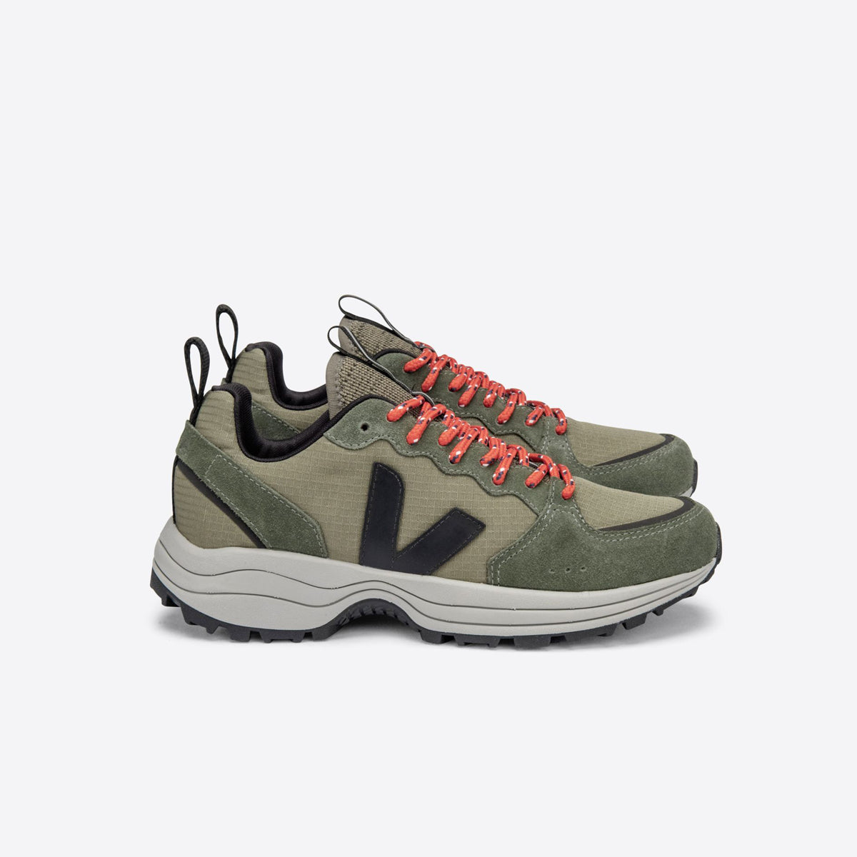 Venturi Ripstop Kaki Black Unisex - VEJA