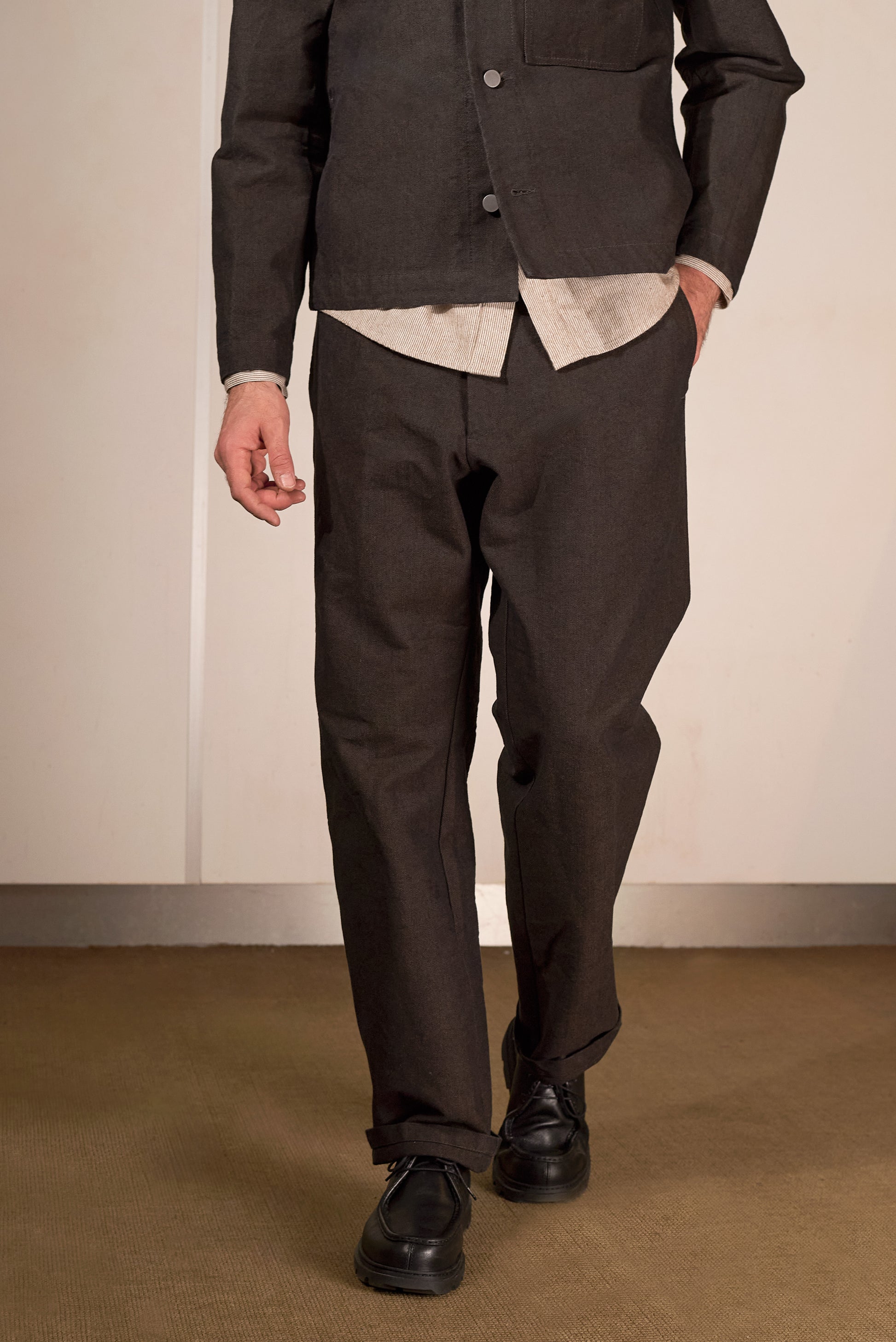 Waban 420g Canvas Trousers Coffee