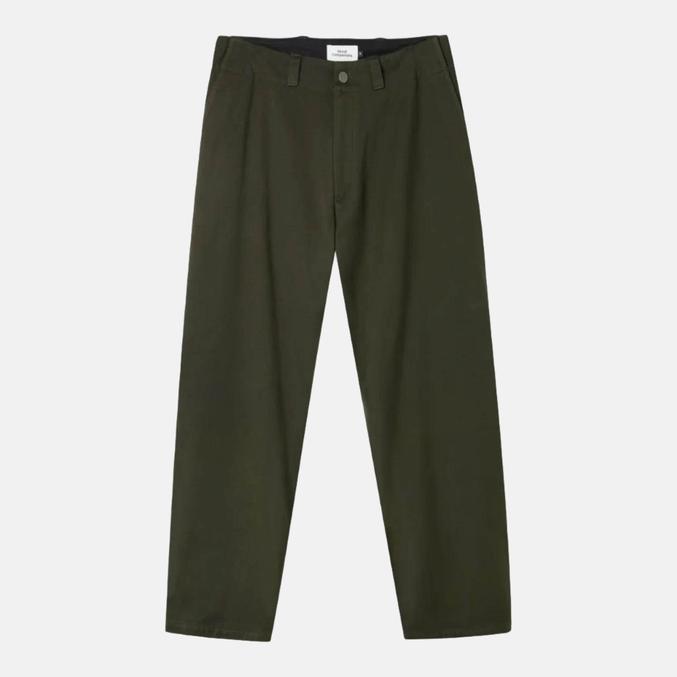 Waban Moleskin Organic Cotton Trousers Forest Green