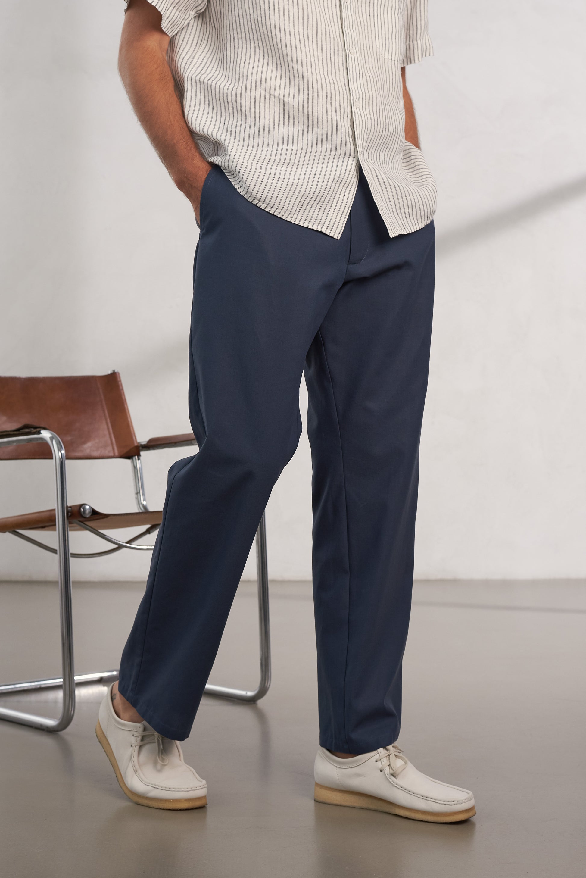 Waban Tencel Cold Navy