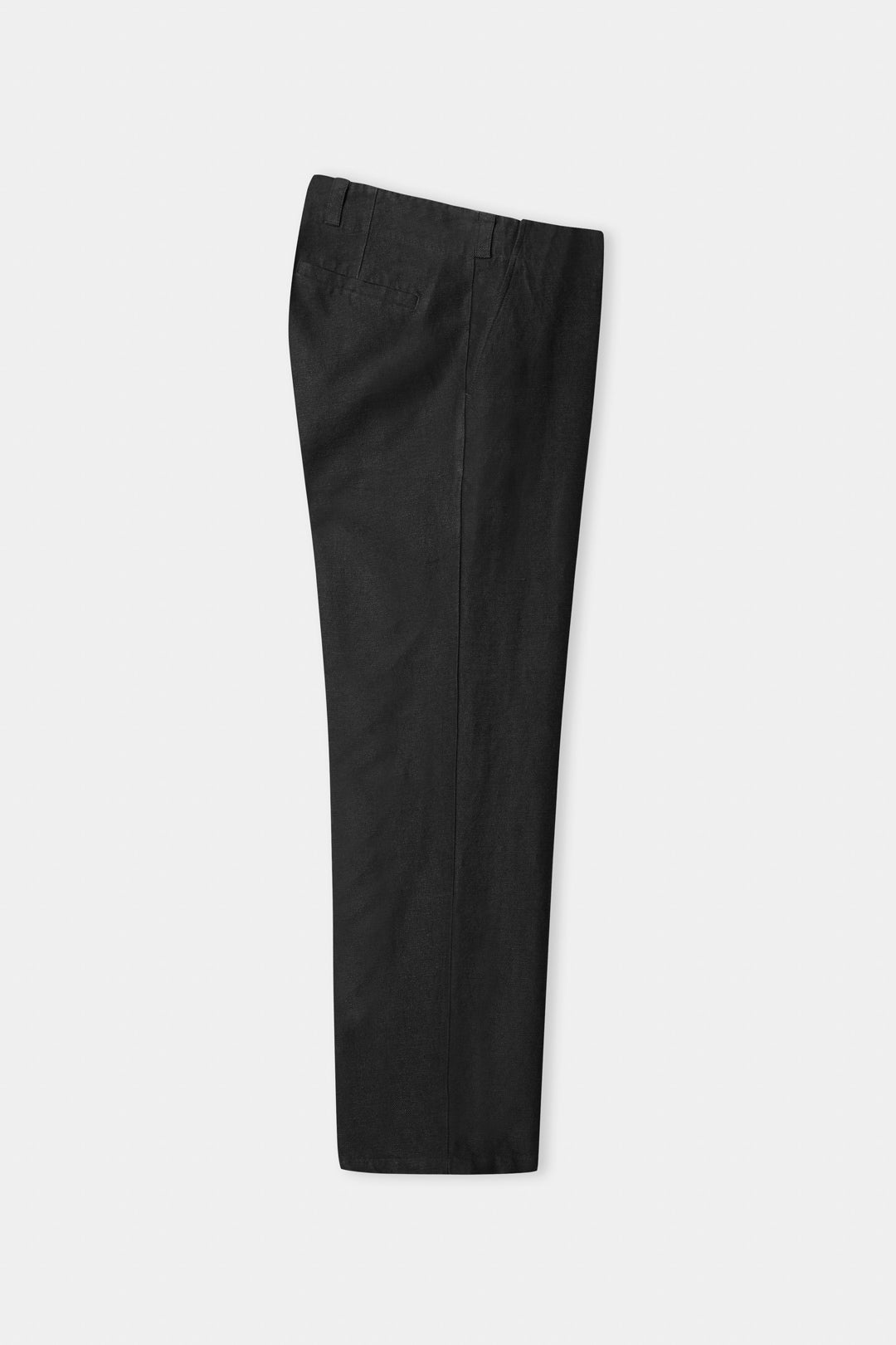 Waban Winter Linen Trousers Black