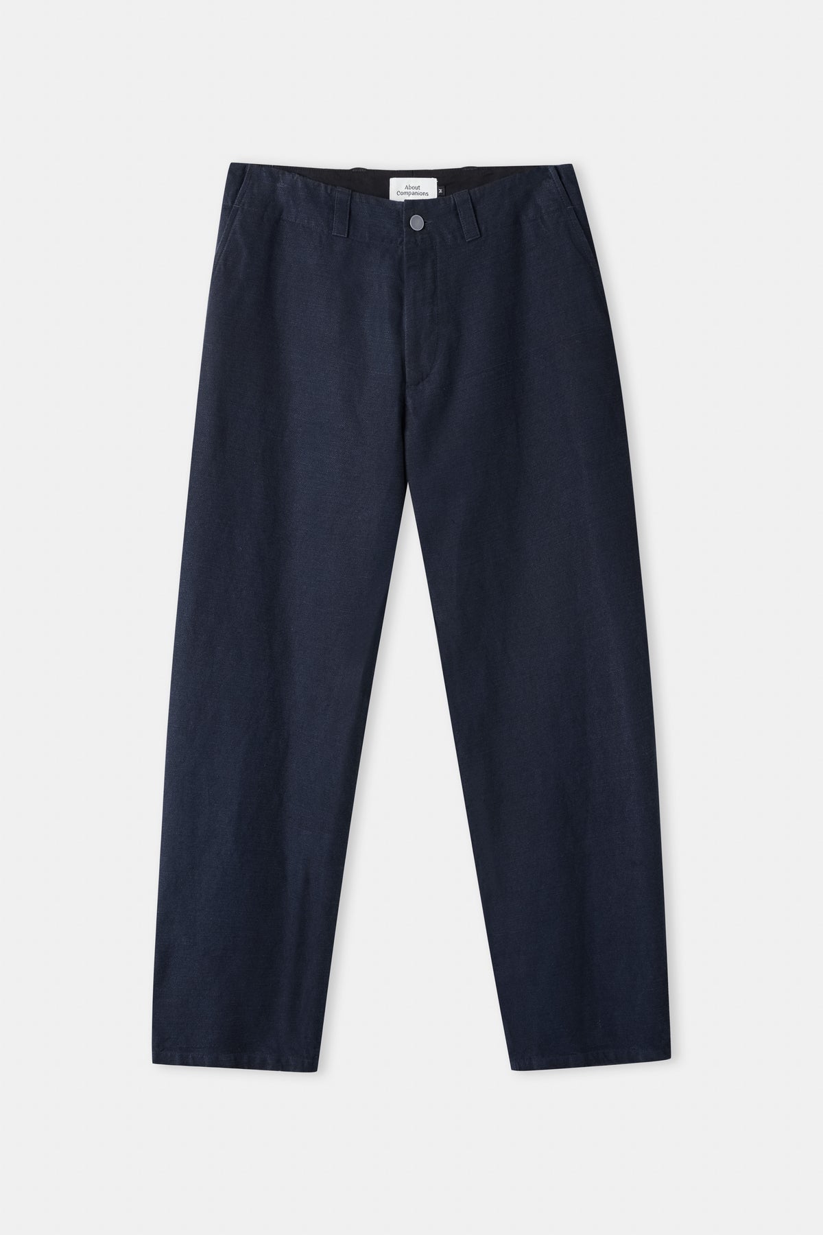 Waban Winter Linen Trousers Navy