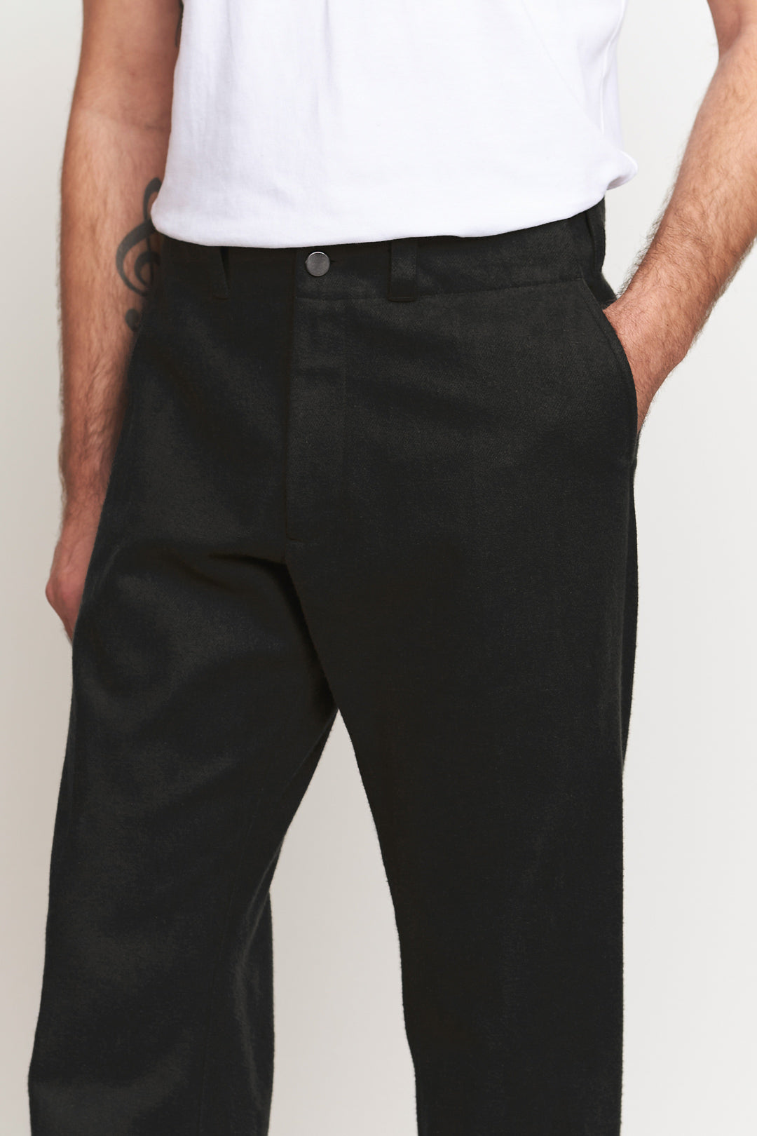 Waban Moleskin Trousers Black