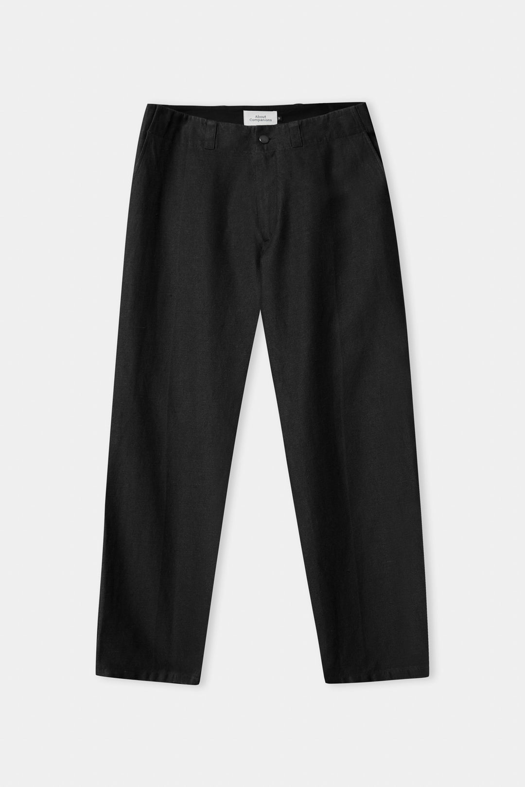 Waban Winter Linen Trousers Black