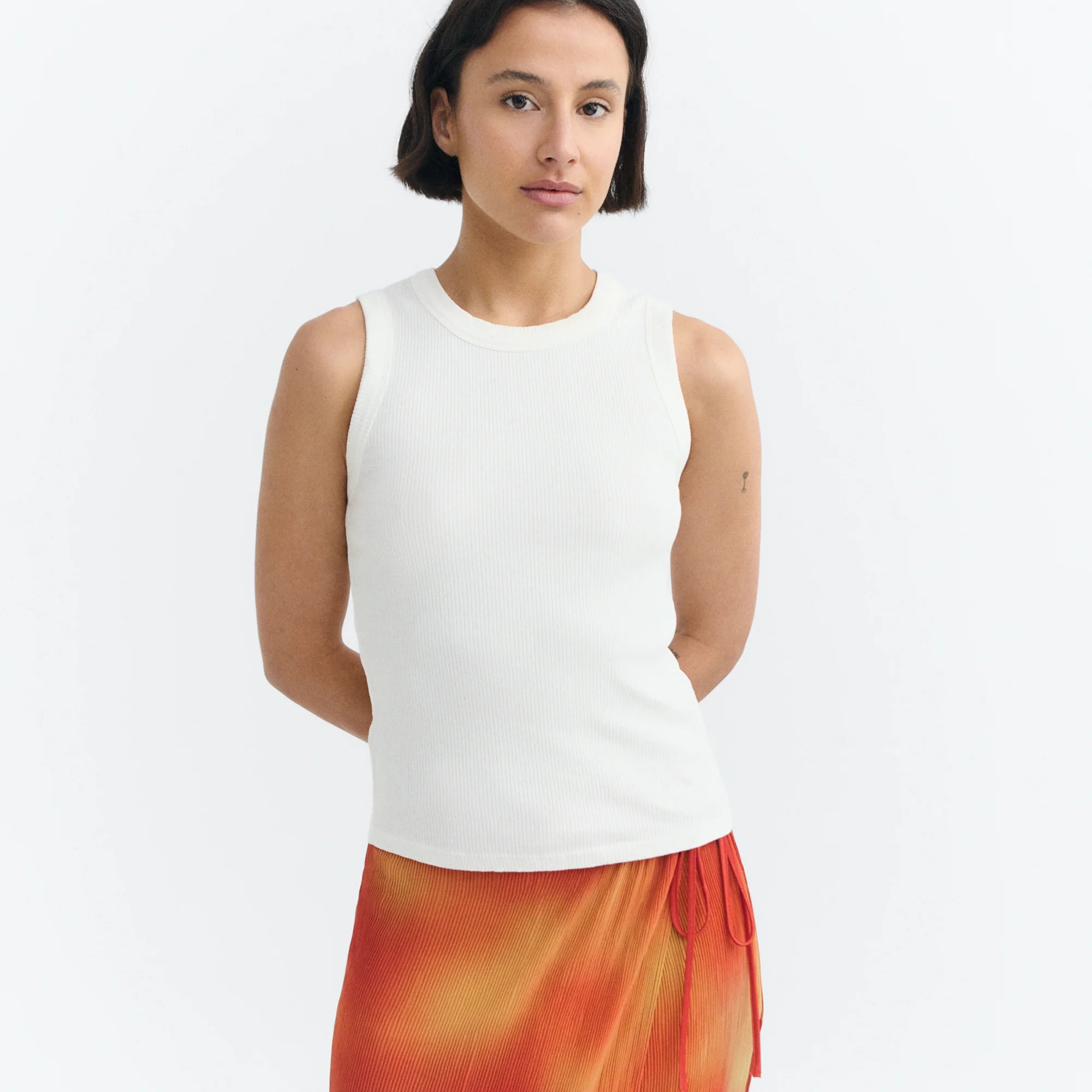 Juliette Tank Top White