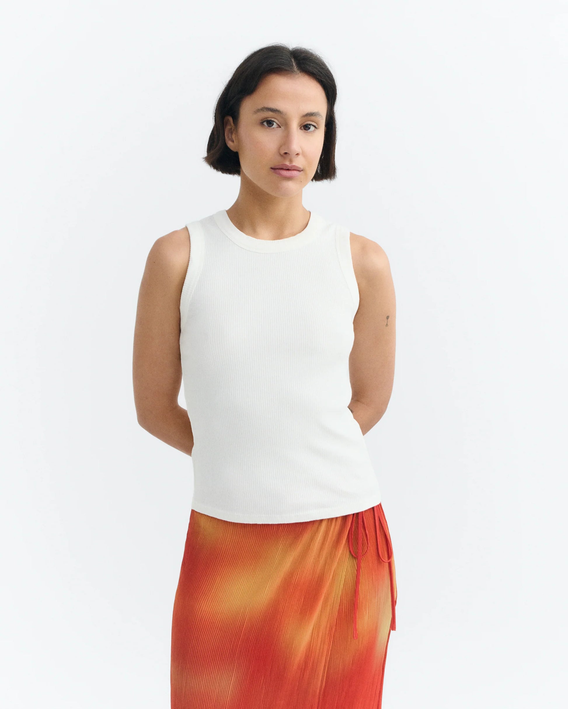 Juliette Tank Top White