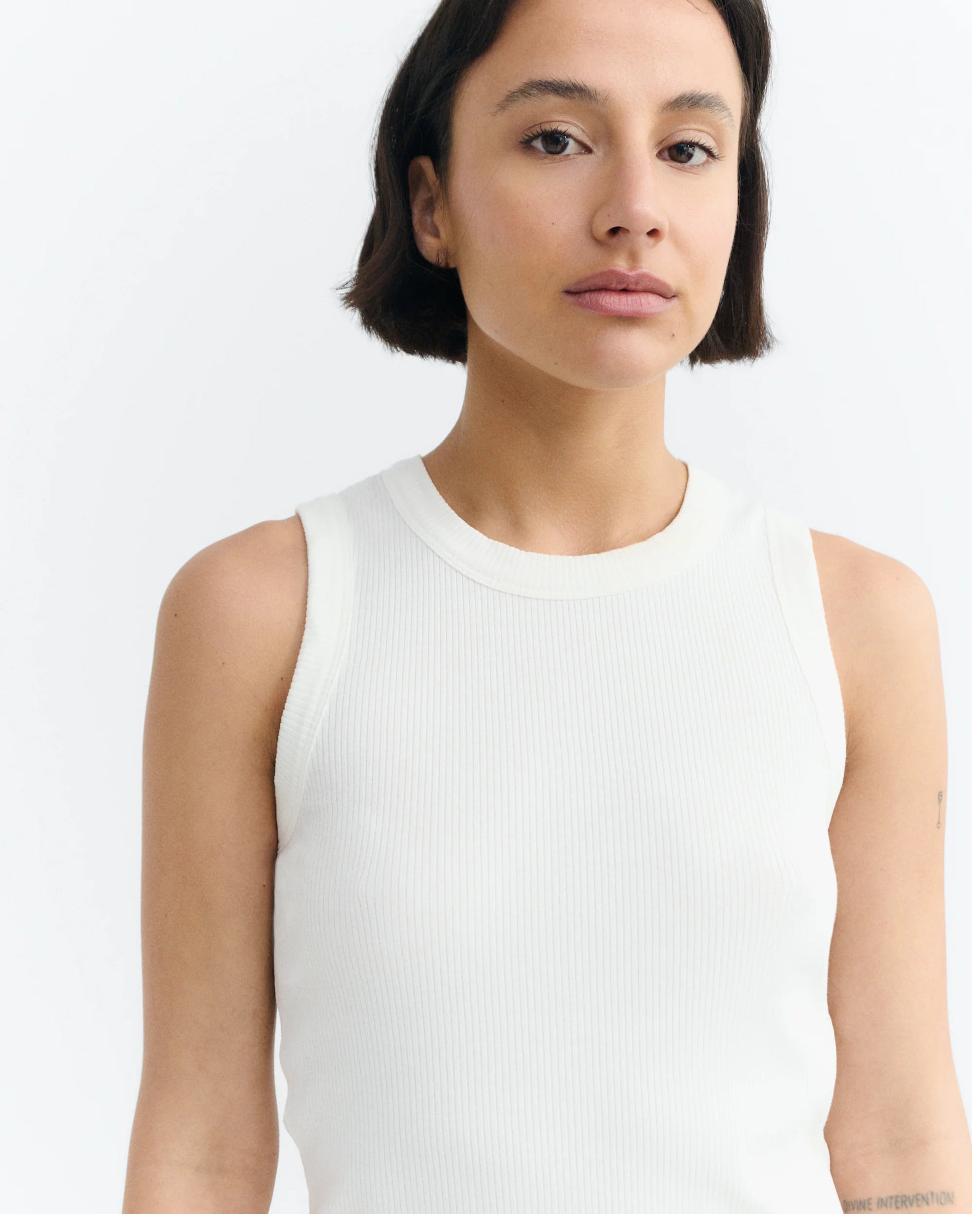 Juliette Tank Top White