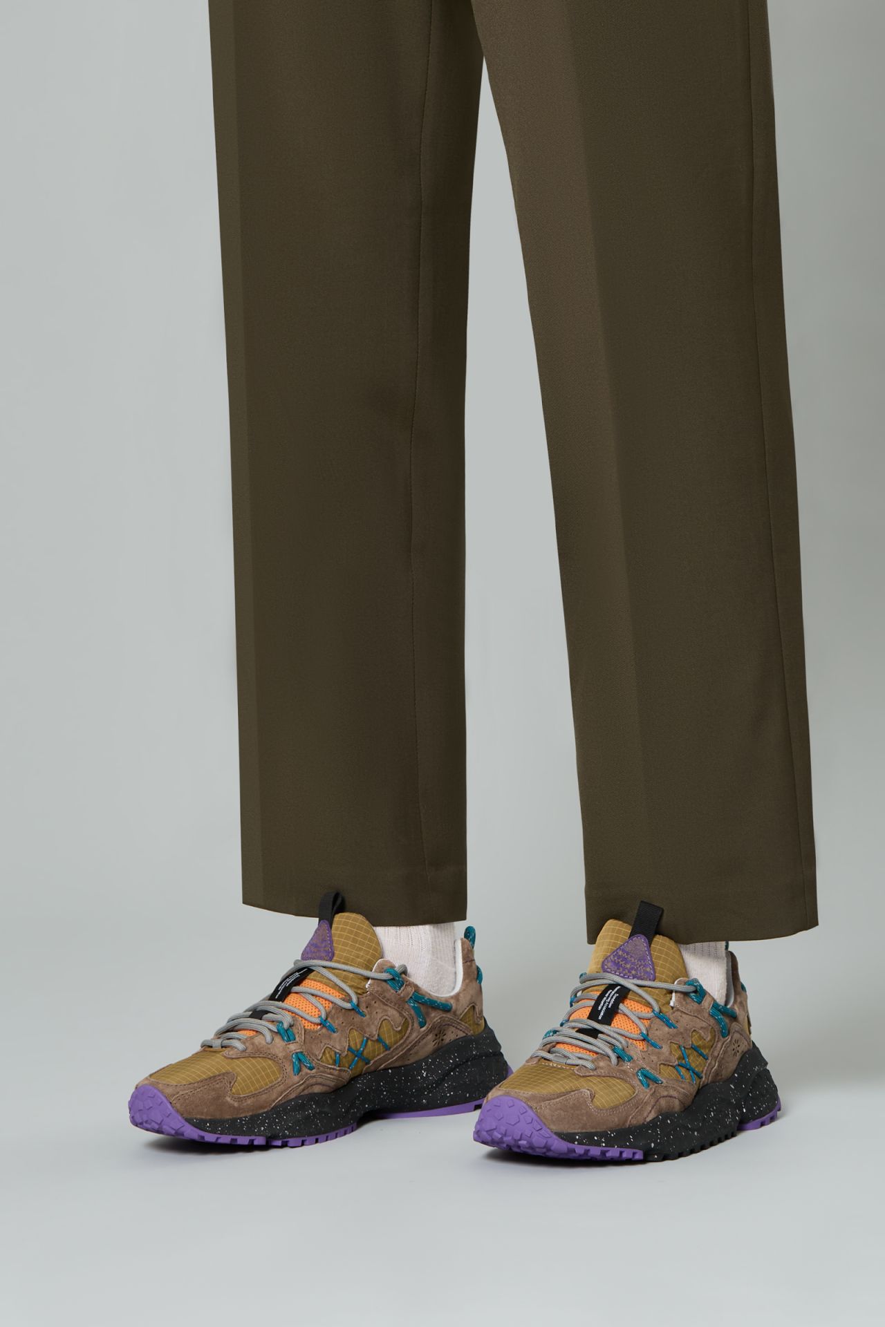 Yamabushi Men's Brown Grey