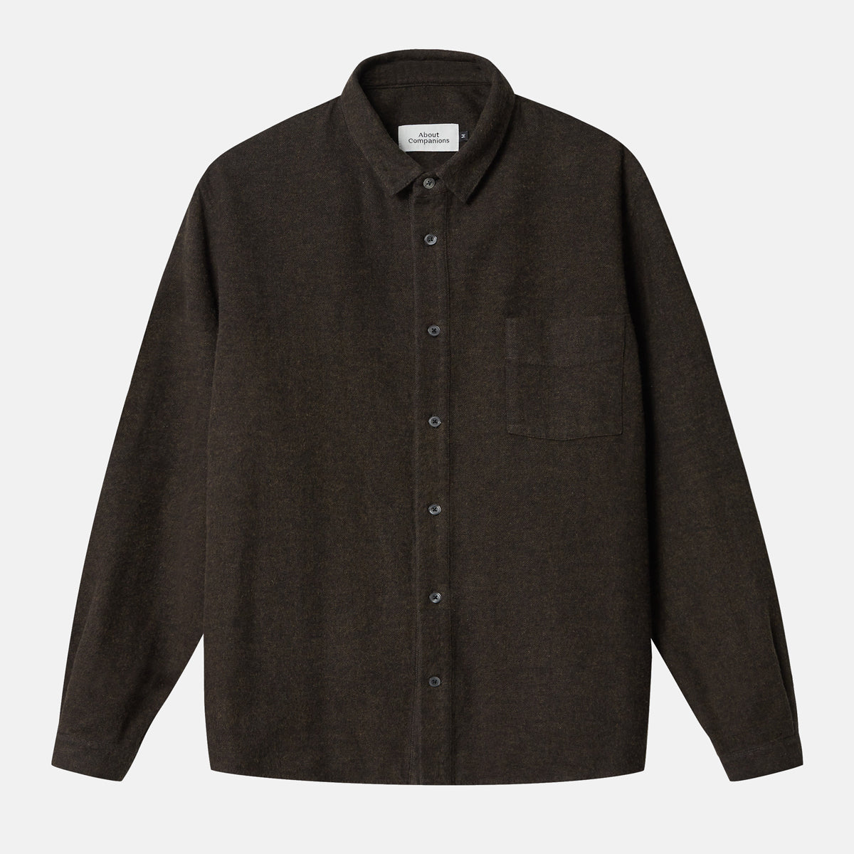 Simon Flannel Shirt Brown - ABOUT COMPANIONS