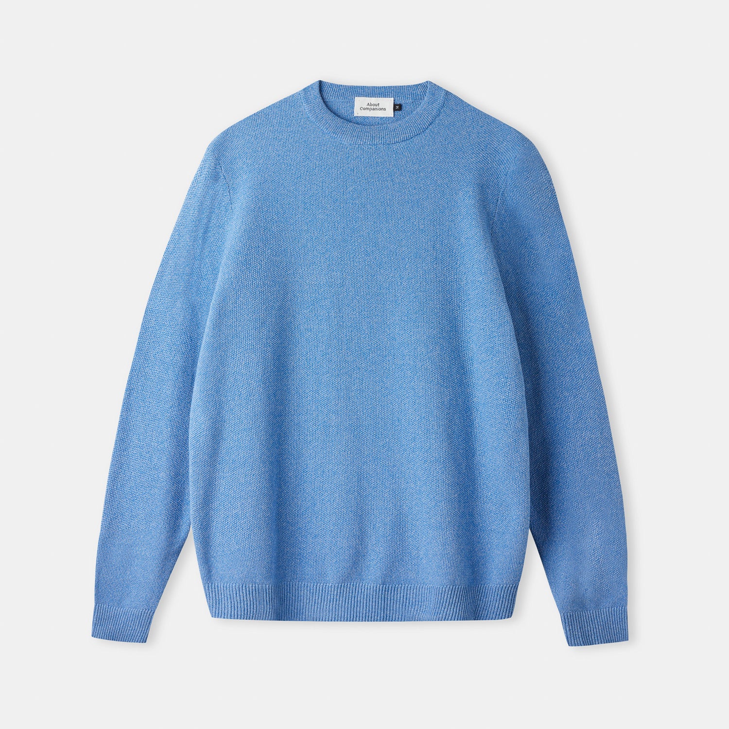 Morten Knit Sky Blue Melange