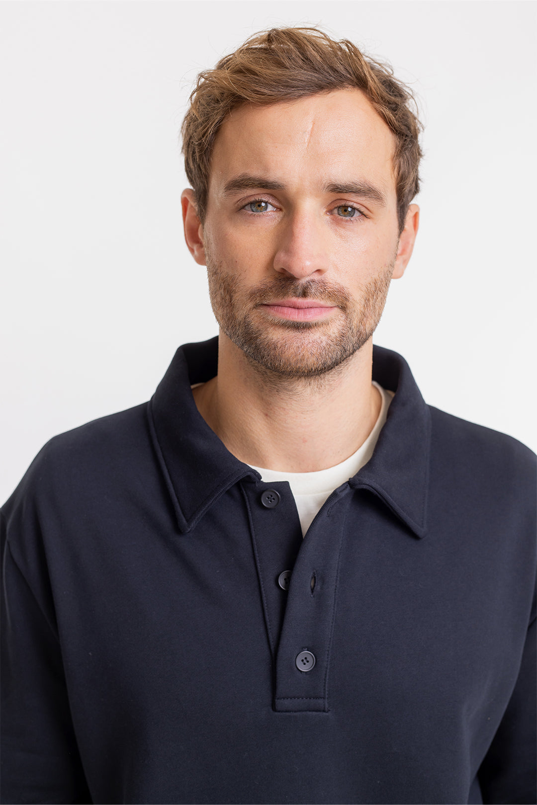 Heavy Polo Jersey Black - ROTHOLZ