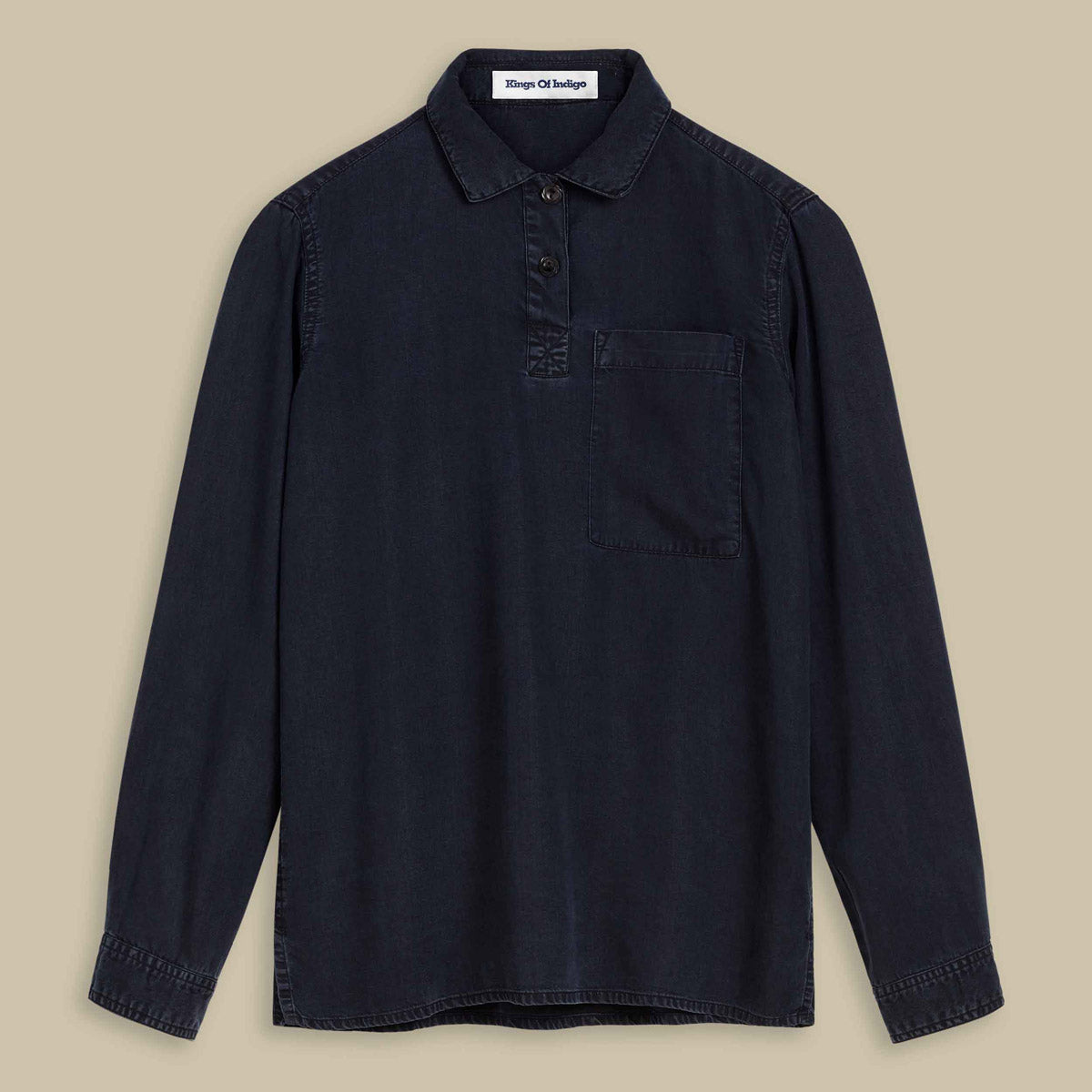 Calliope Tencel Blus - KINGS OF INDIGO