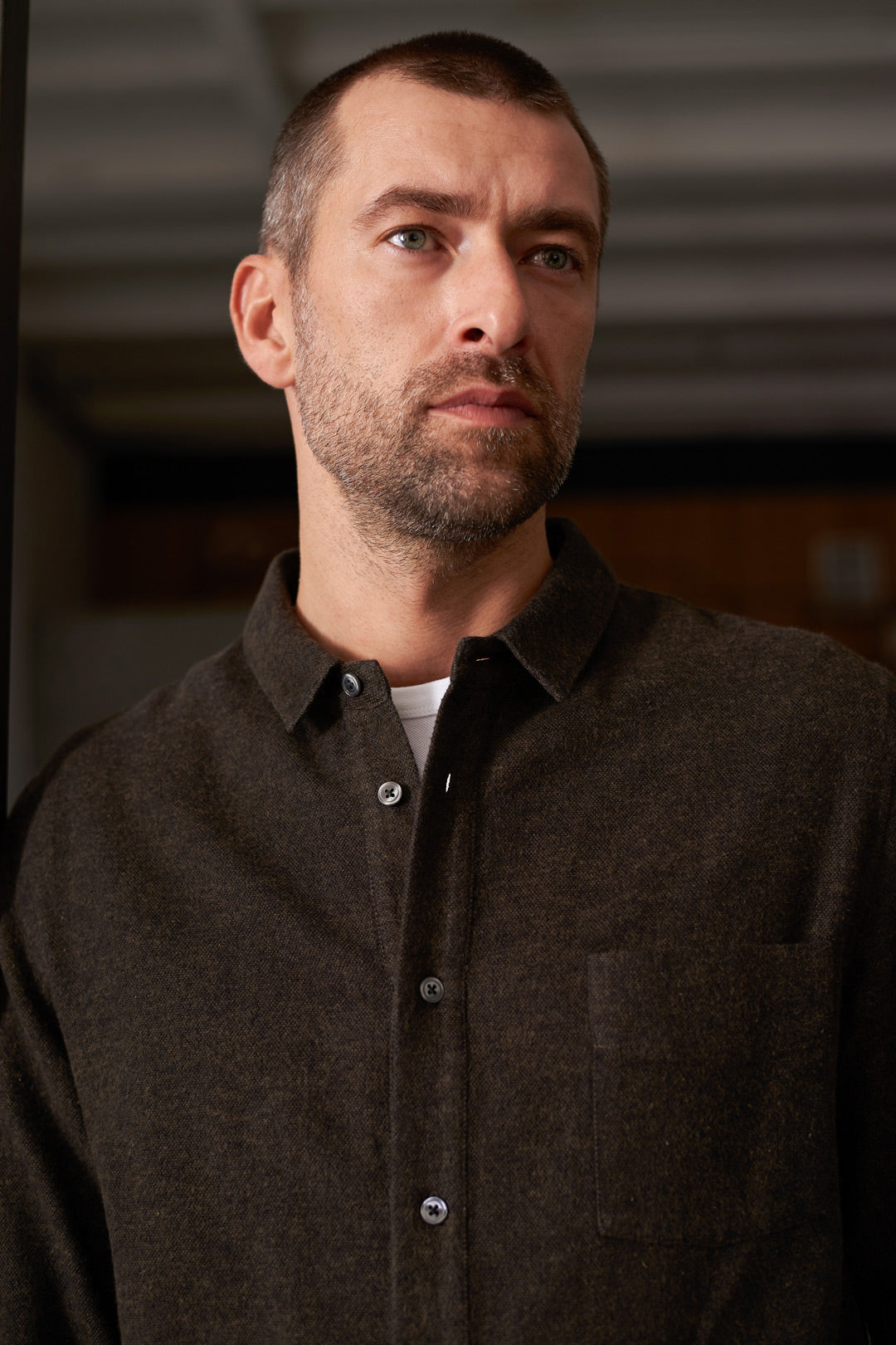 Simon Flannel Shirt Brown - ABOUT COMPANIONS