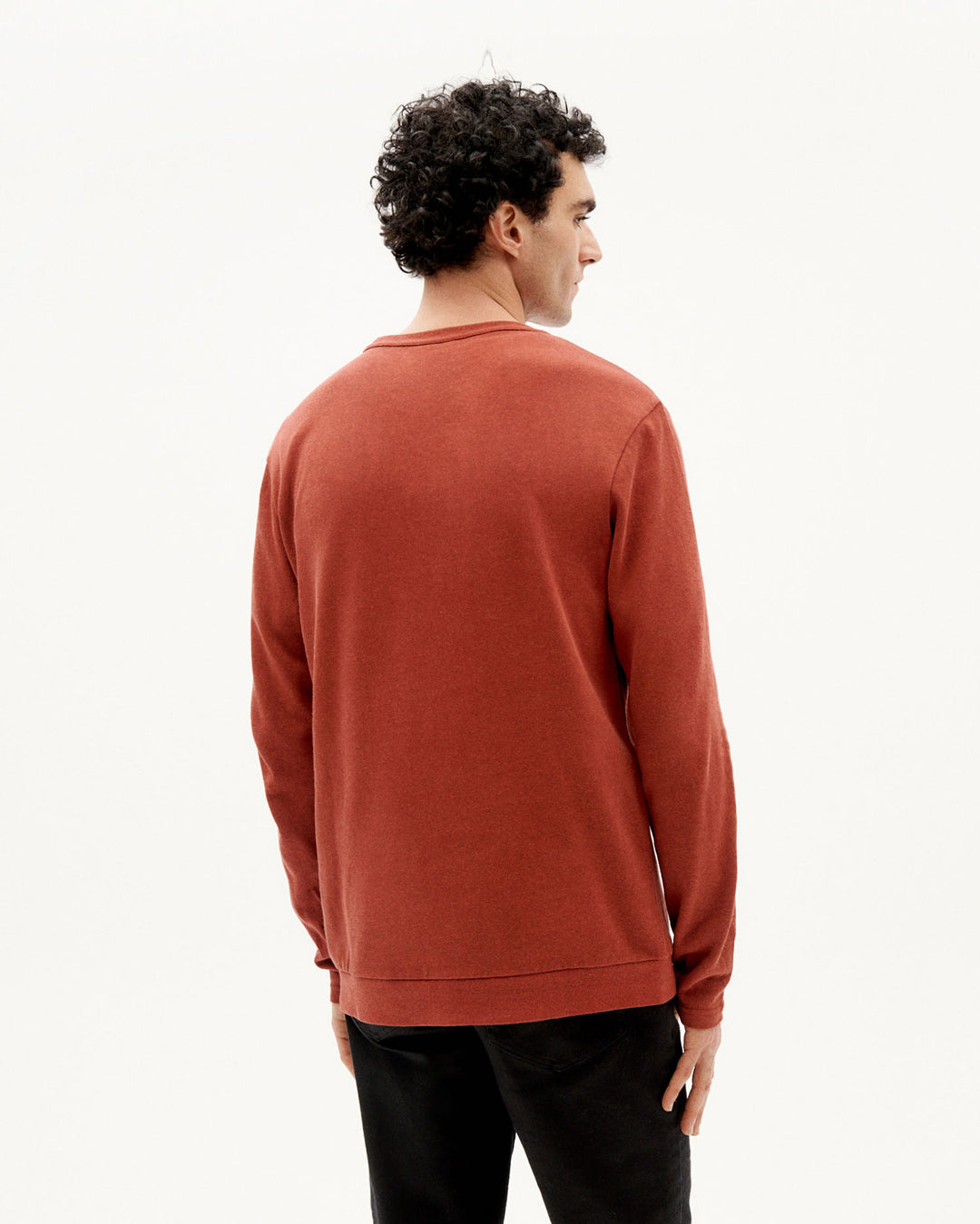 Hampa Långärmad T-shirt Hallon - THINKING MU
