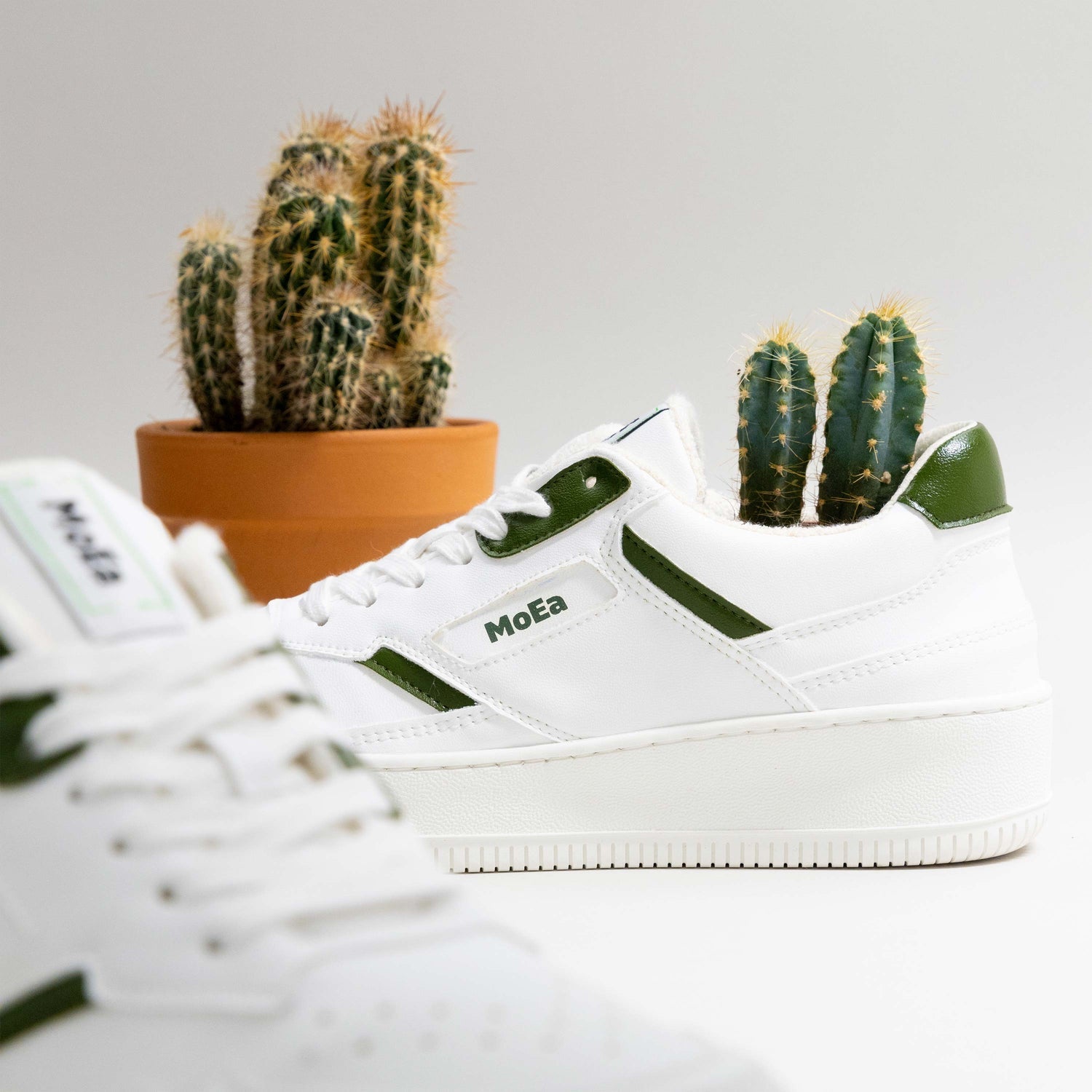 Gen-1 Cactus Vegan White & Green - Women´s - MOEA