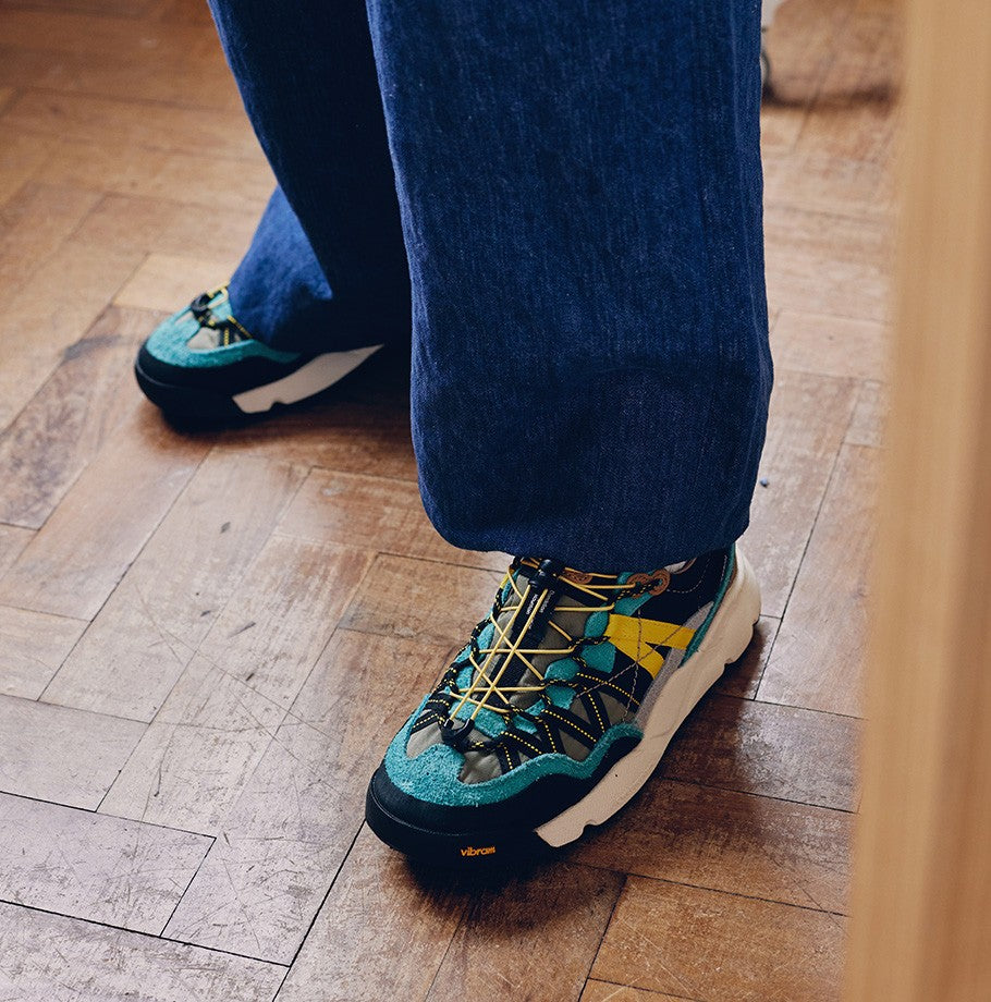 Iwano 2 Waterproof Vibram Megagrip Men's Black Dark-Grey Petrol