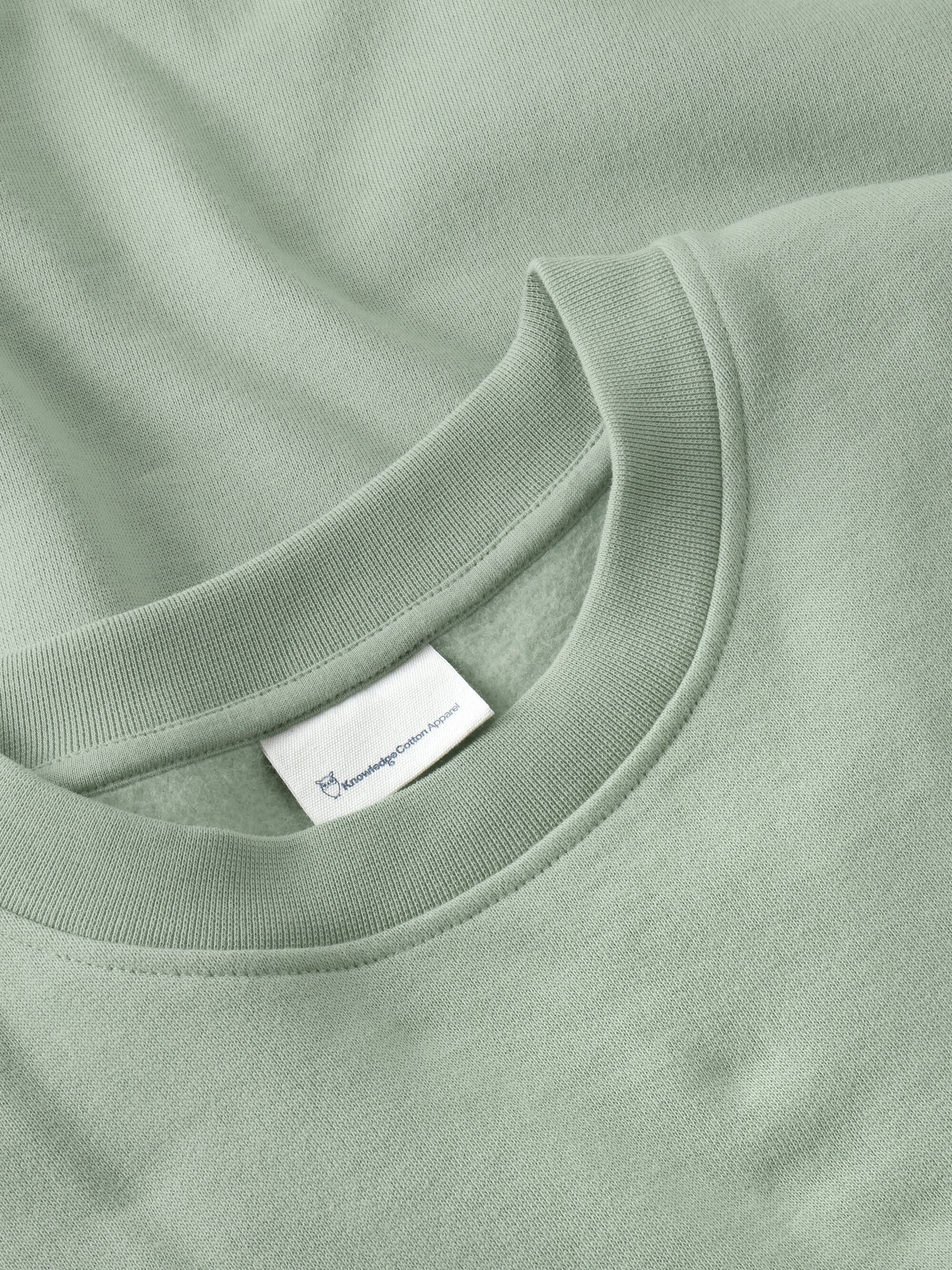 Relaxed Crew Neck Sweater Lily Pad