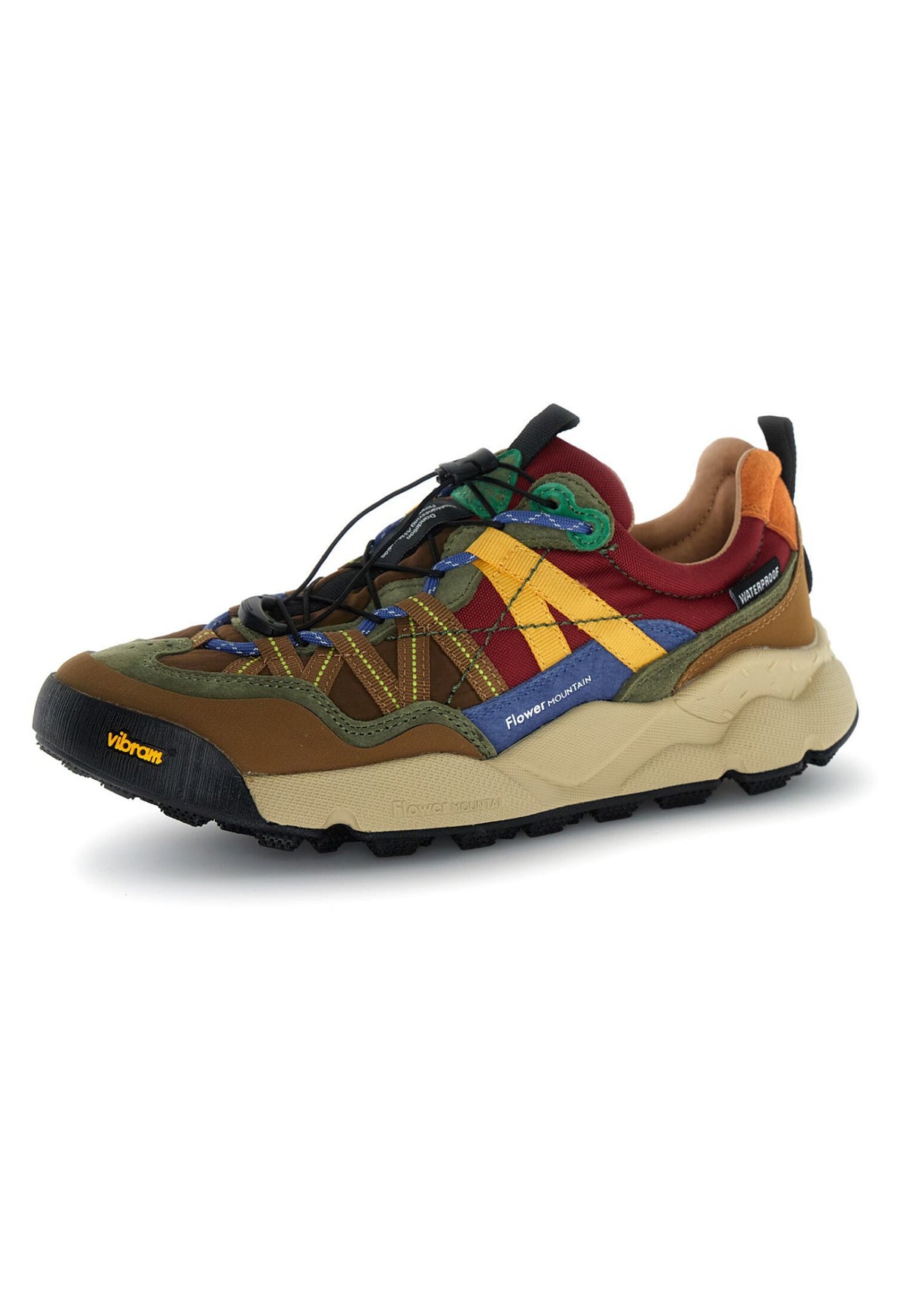 Iwano 2 Unisex Waterproof Vibram Megagrip Dark-Brown Dark-Grey