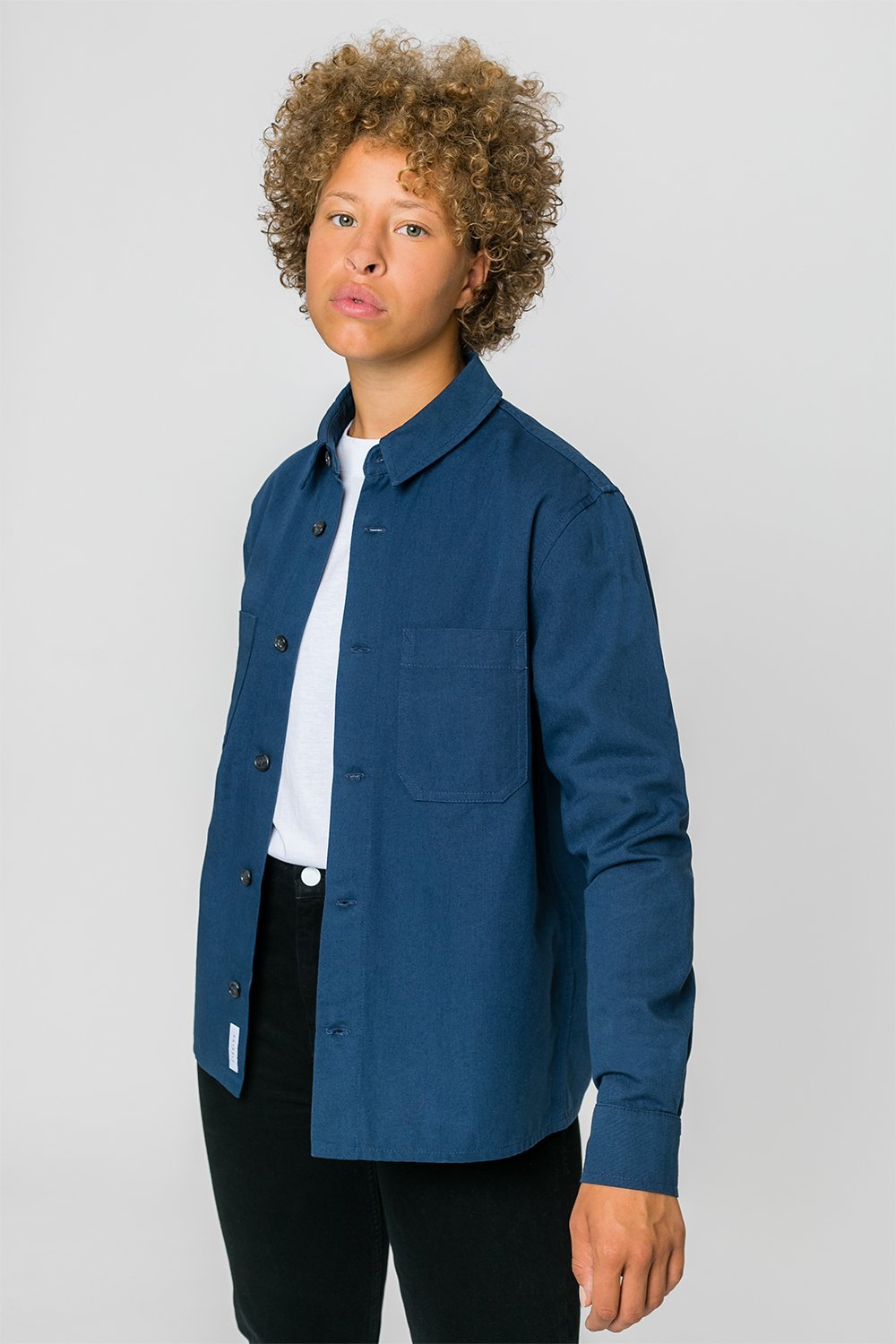Overshirt Indigo Unisex - ROTHOLZ