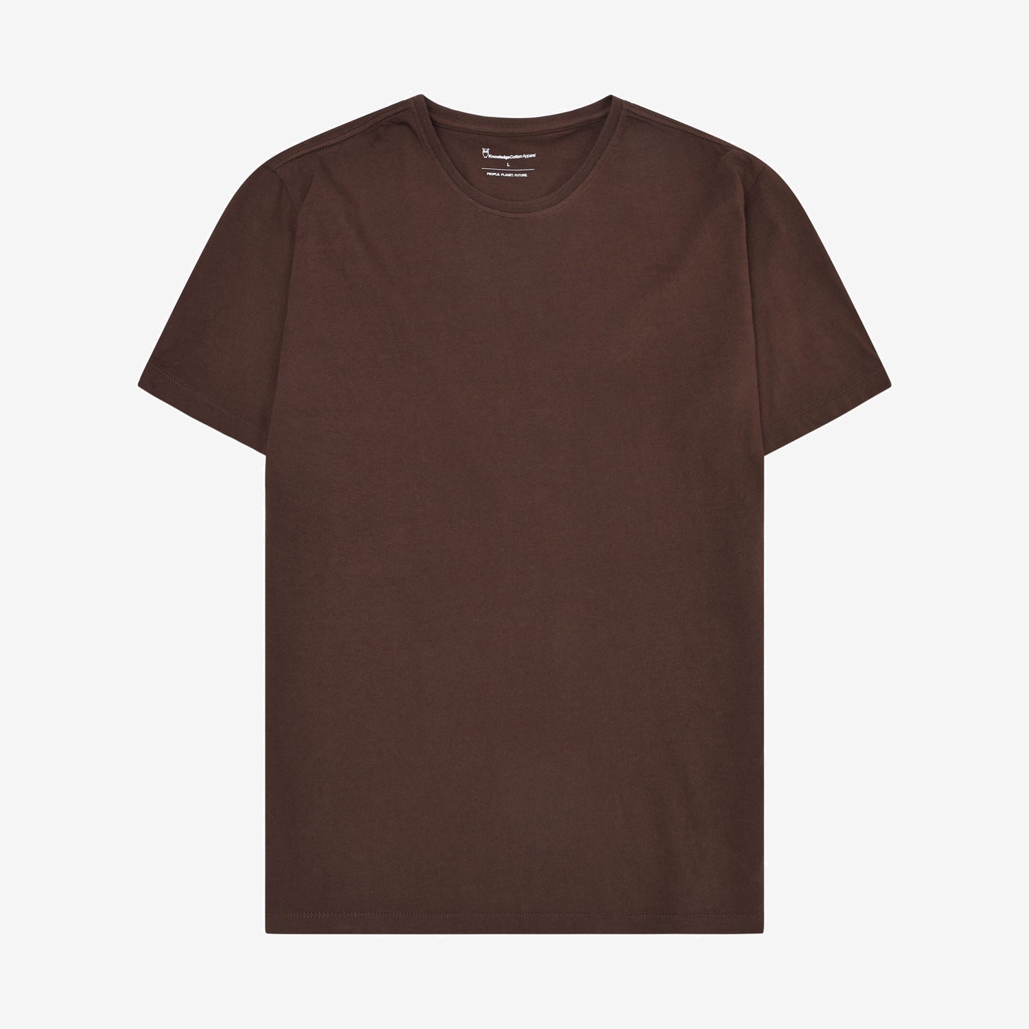 Agnar T-shirt Herr Ekologisk & Regenerativ GOTS Shaved Chocolate