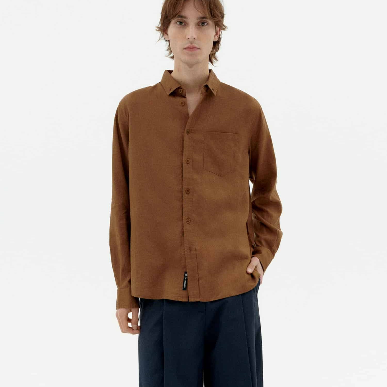 Ant Hemp & Tencel Shirt Otter