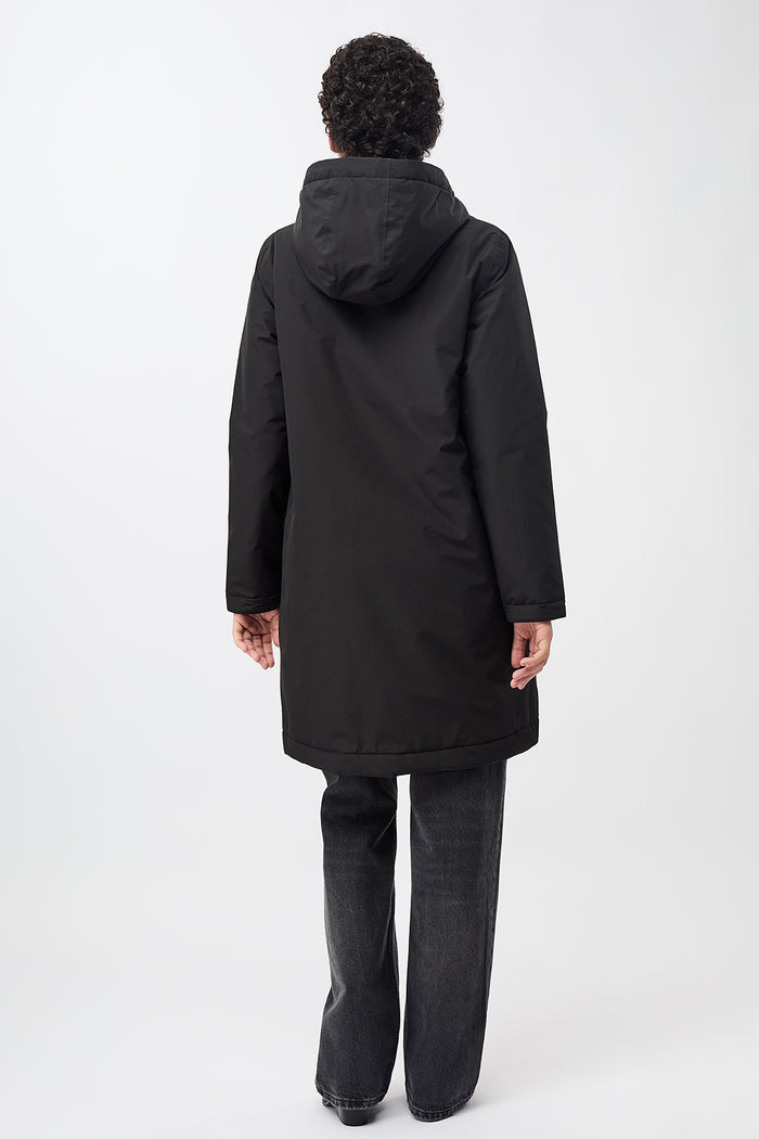 Ariza Parka Vegan Black - LANGERCHEN