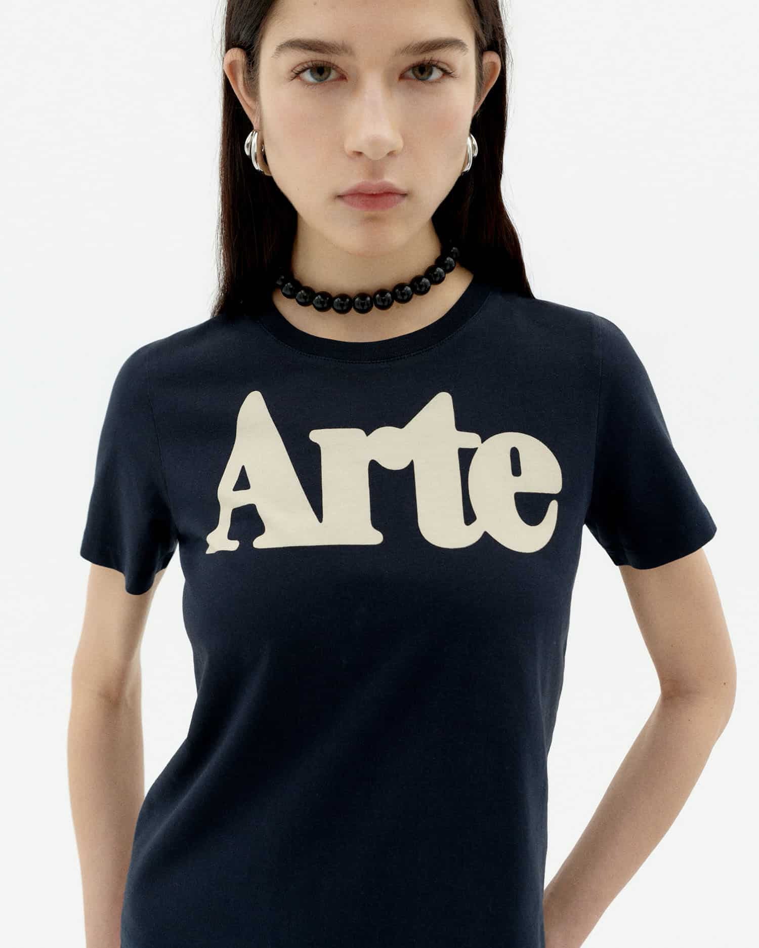 Ida Navy Arte T-shirt