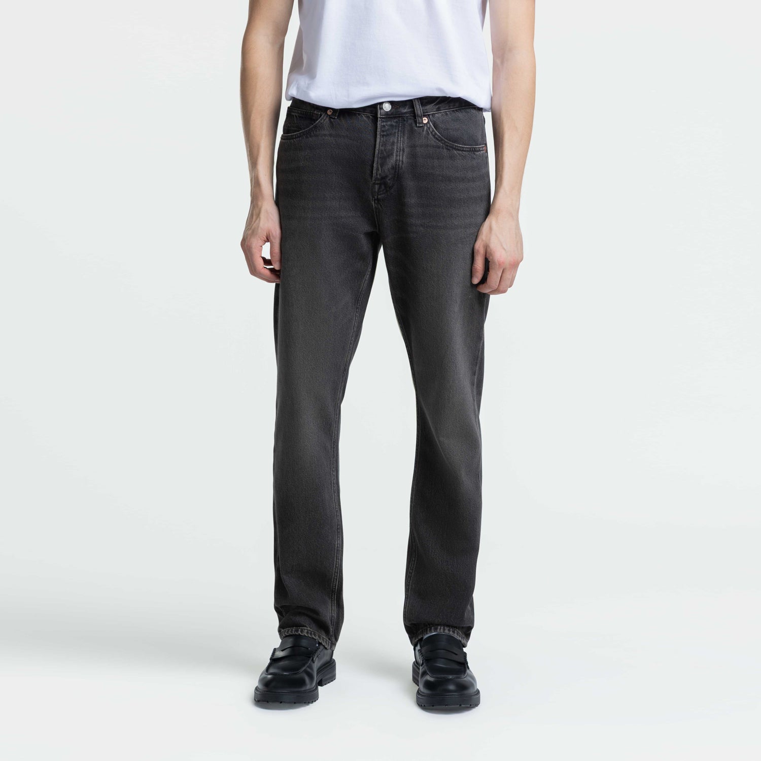 Arthur Jeans Herr Vilma Vegan Brown Black Worn