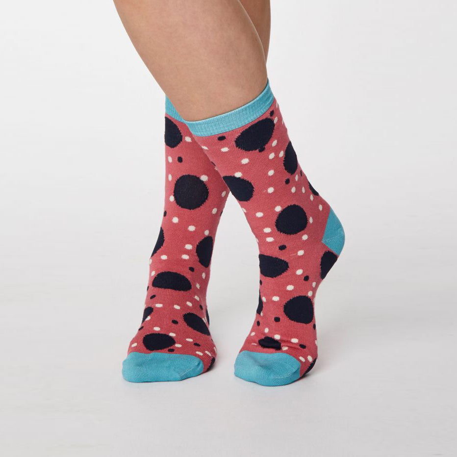 Prickiga Bambustrumpor Sorbet Pink - THOUGHT