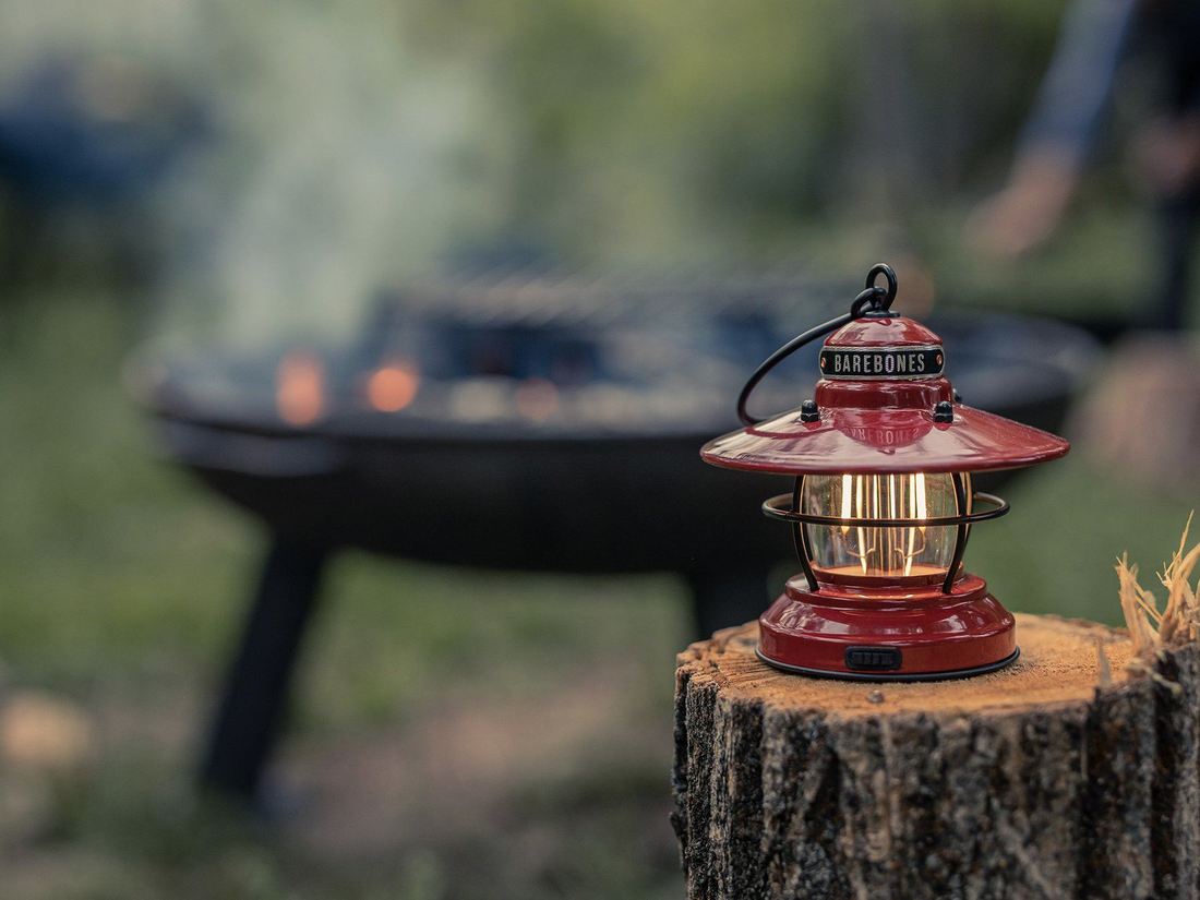 Edison Mini Lantern Red