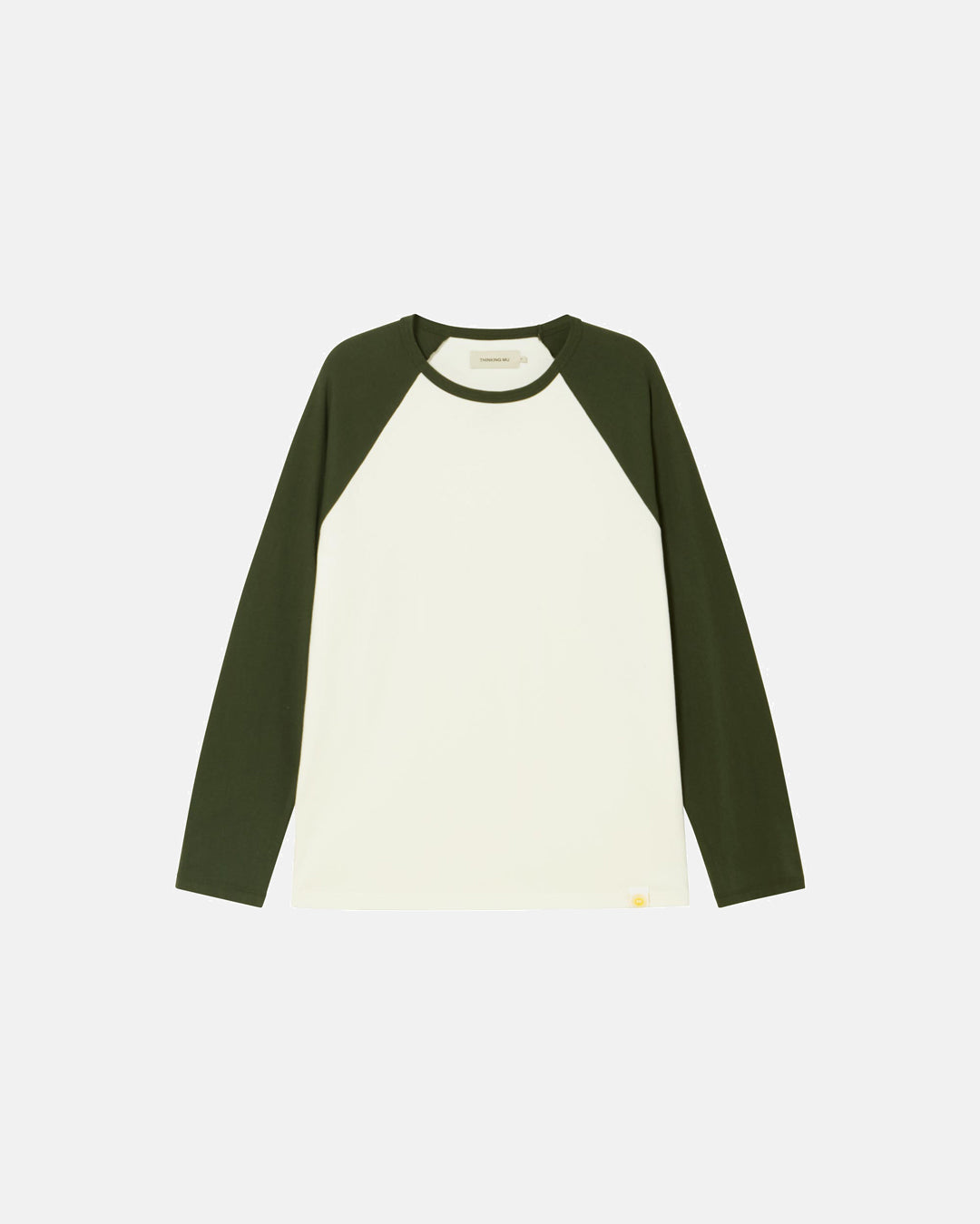 Baseball Longsleeve T-shirt Green - THINKING MU
