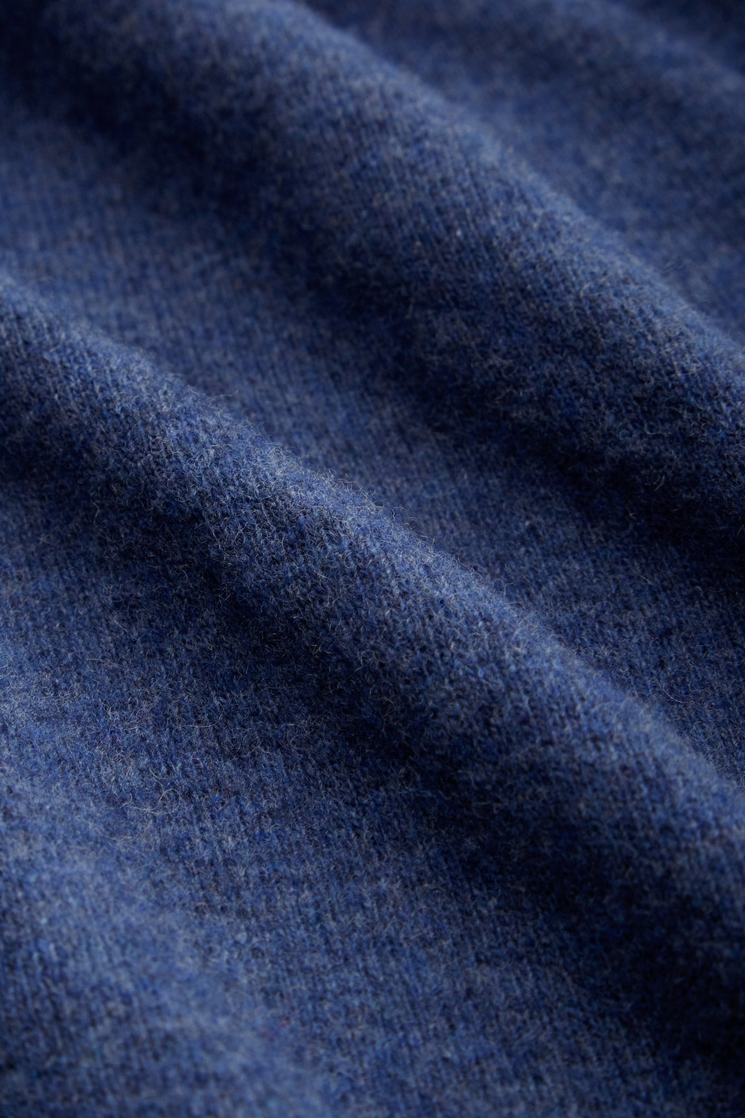 Hideo Wool Blue Melange - KINGS OF INDIGO