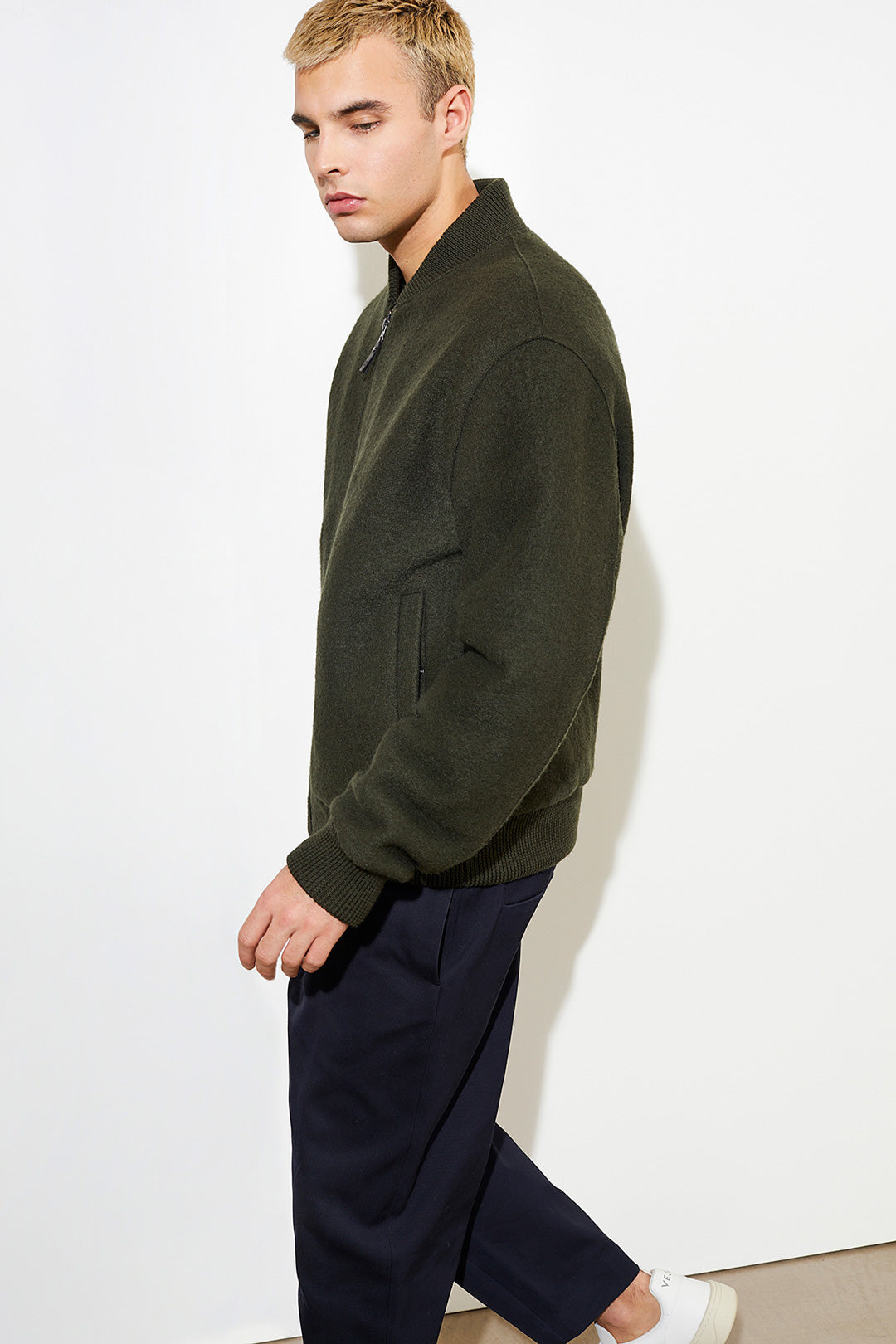 Knoxford Bomber Organic Wool - LANGERCHEN