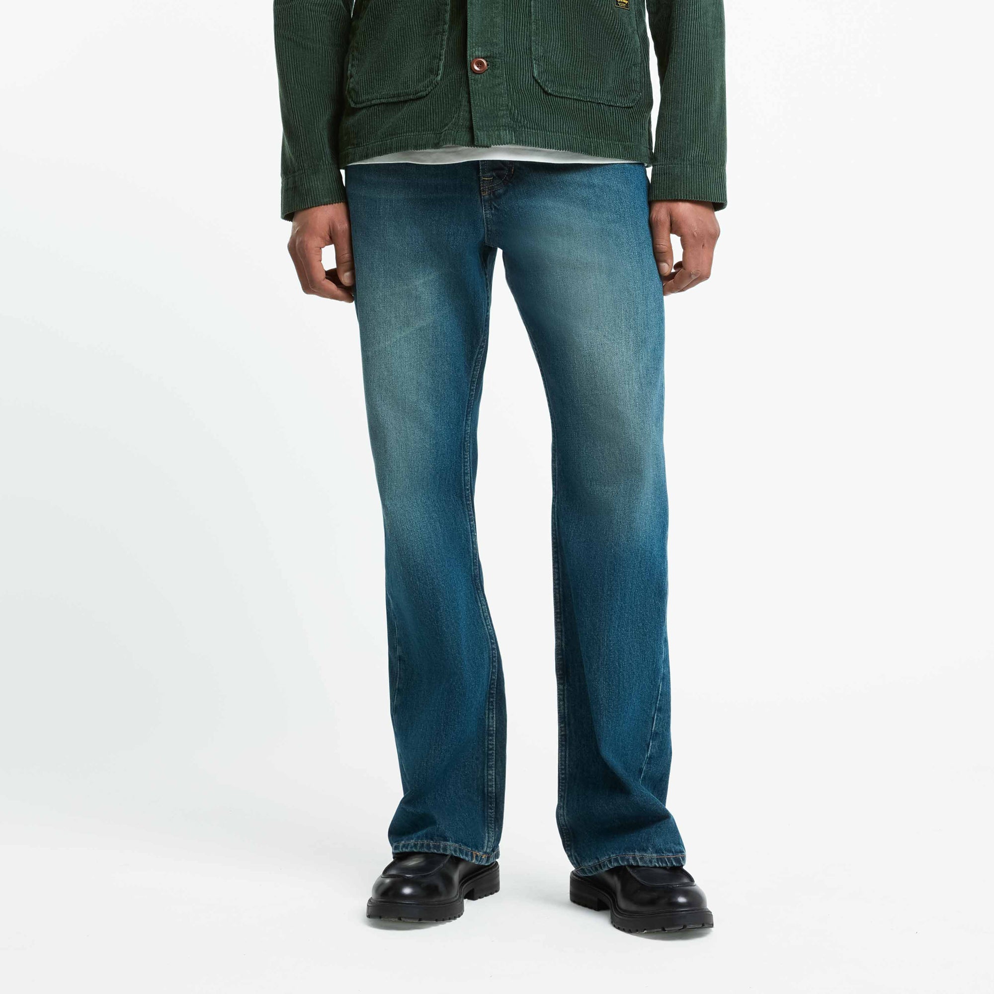Rajan Bootcut Jeans Herr Vegan Esbelda OD Brown