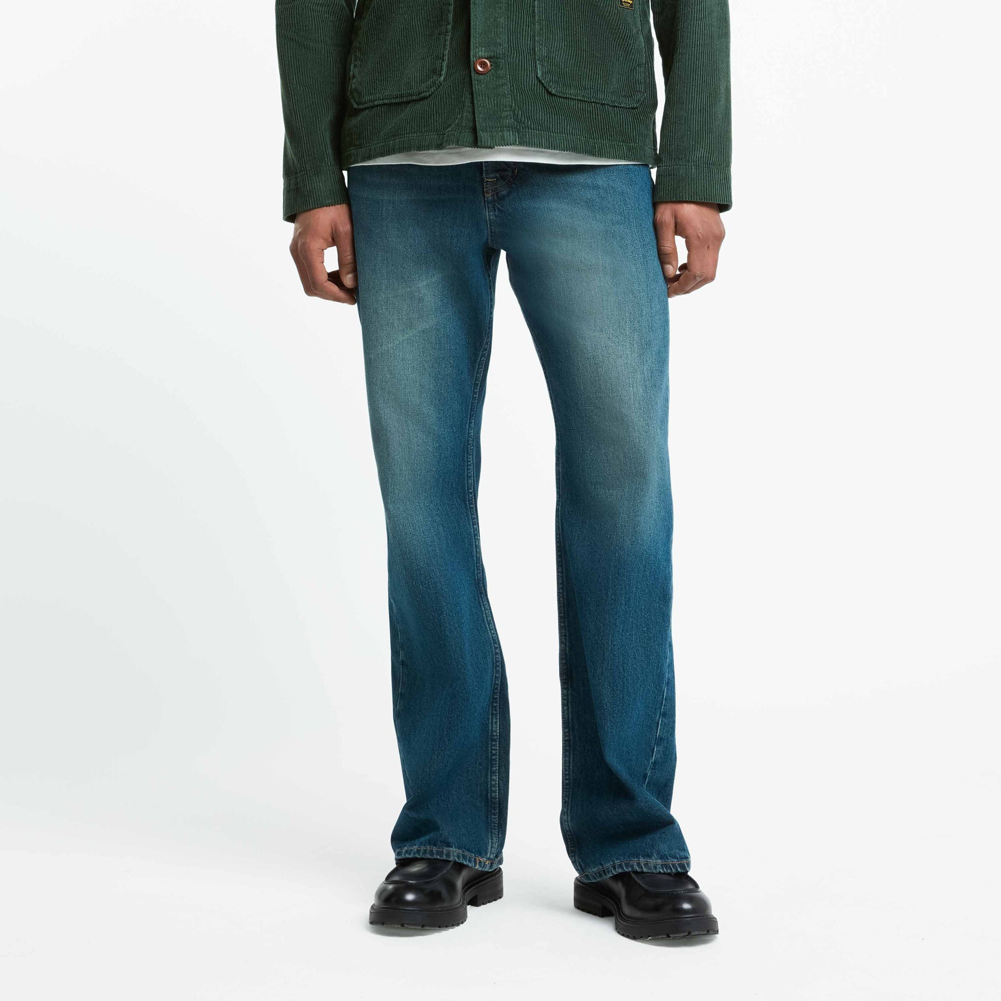 Rajan Bootcut Jeans Herr Vegan Esbelda OD Brown