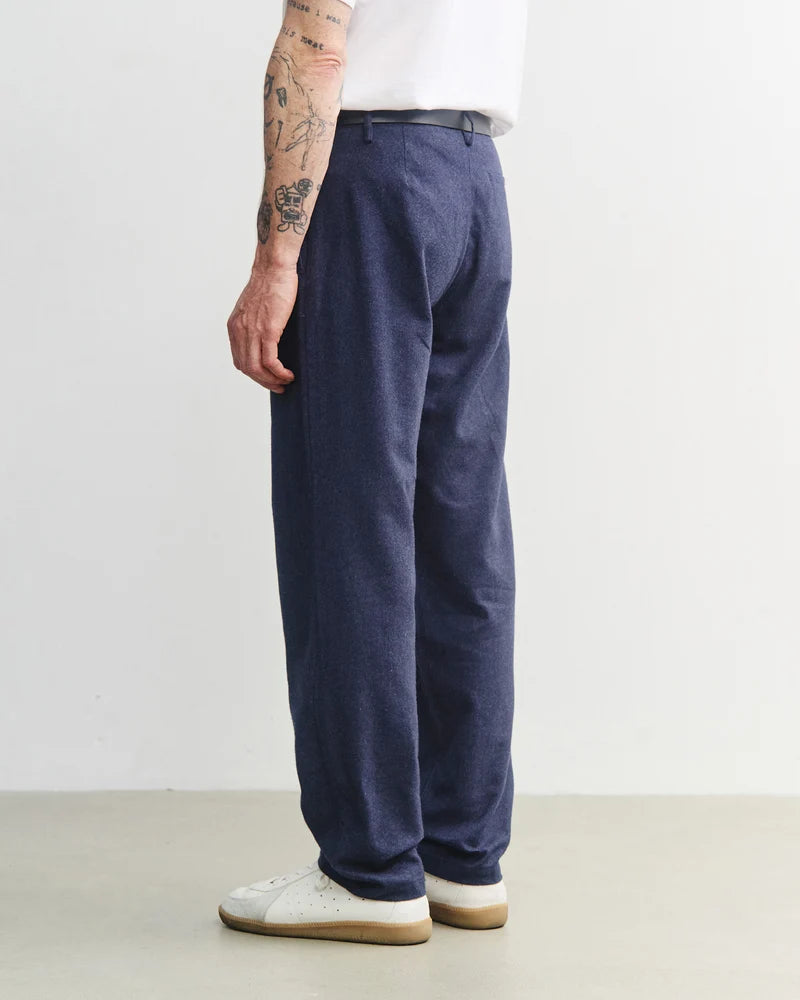 Flannel Everyday Pant Dark Blue