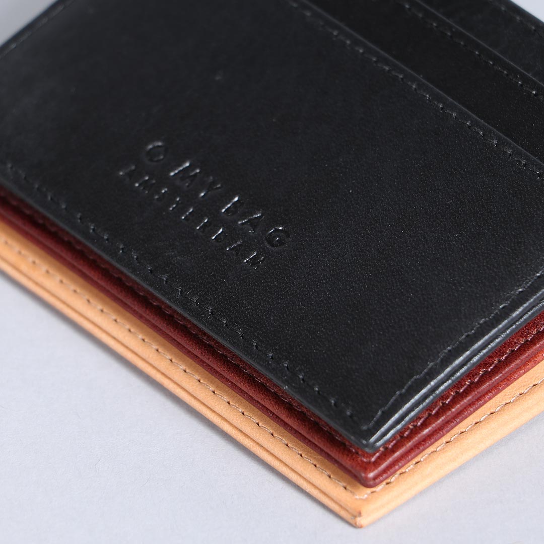 Mark's Cardcase Leather Black - O MY BAG