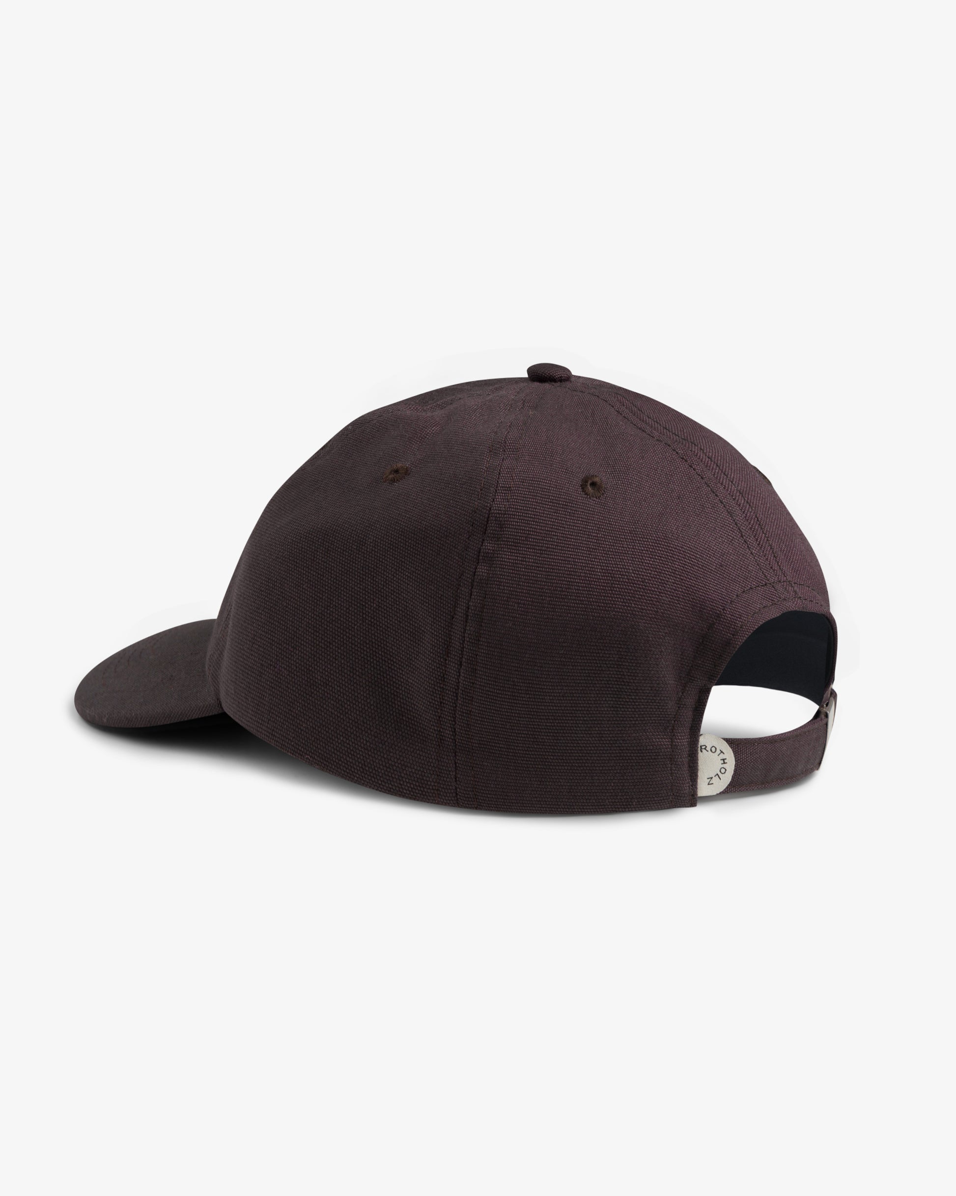 Classic Organic Cotton Cap Chocolate Brown