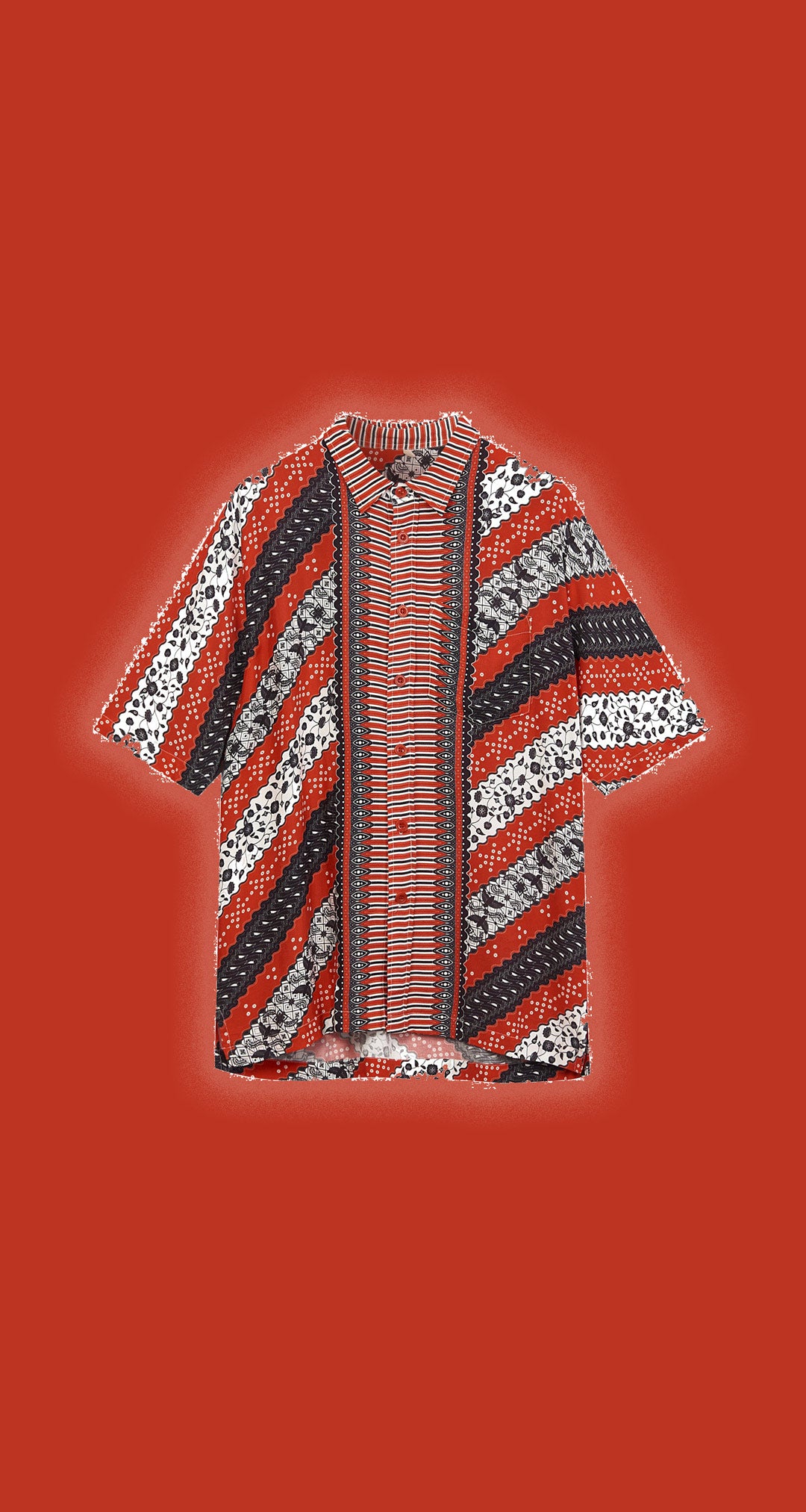 Hummingbird Shirt Poppy Red - KOMODO