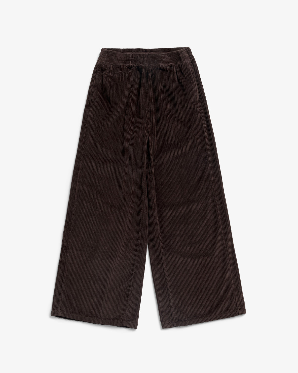 Cord Flared Unisex Pant Chocolate Brown